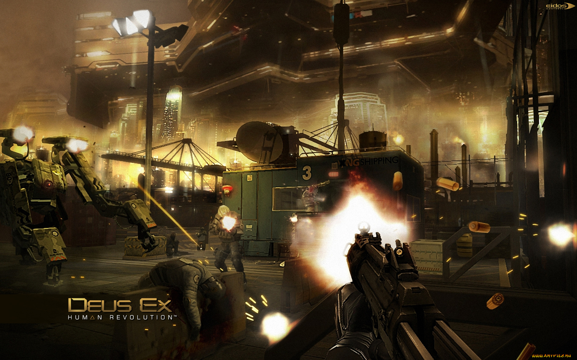 deus, ex, human, revolution, видео, игры