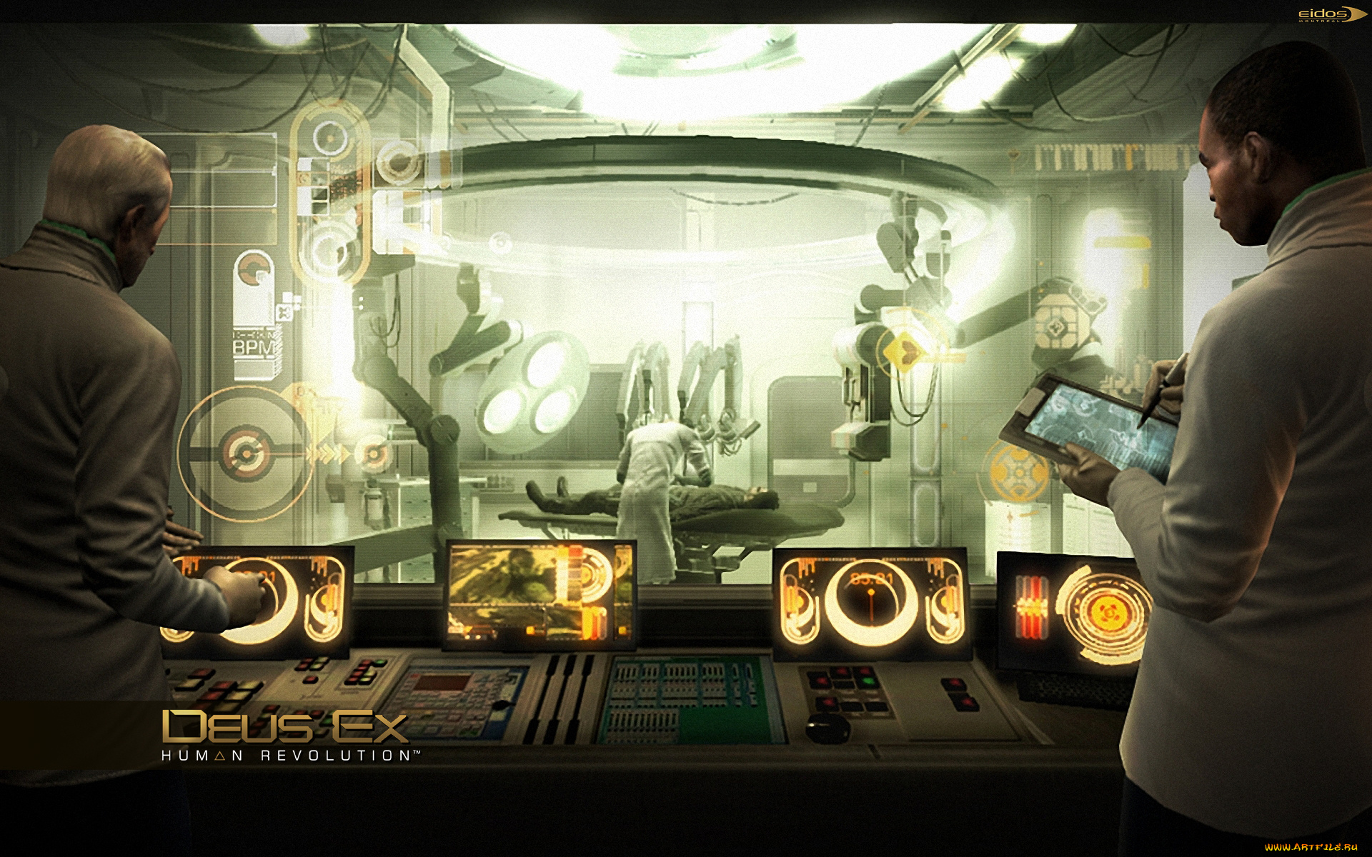 deus, ex, human, revolution, видео, игры