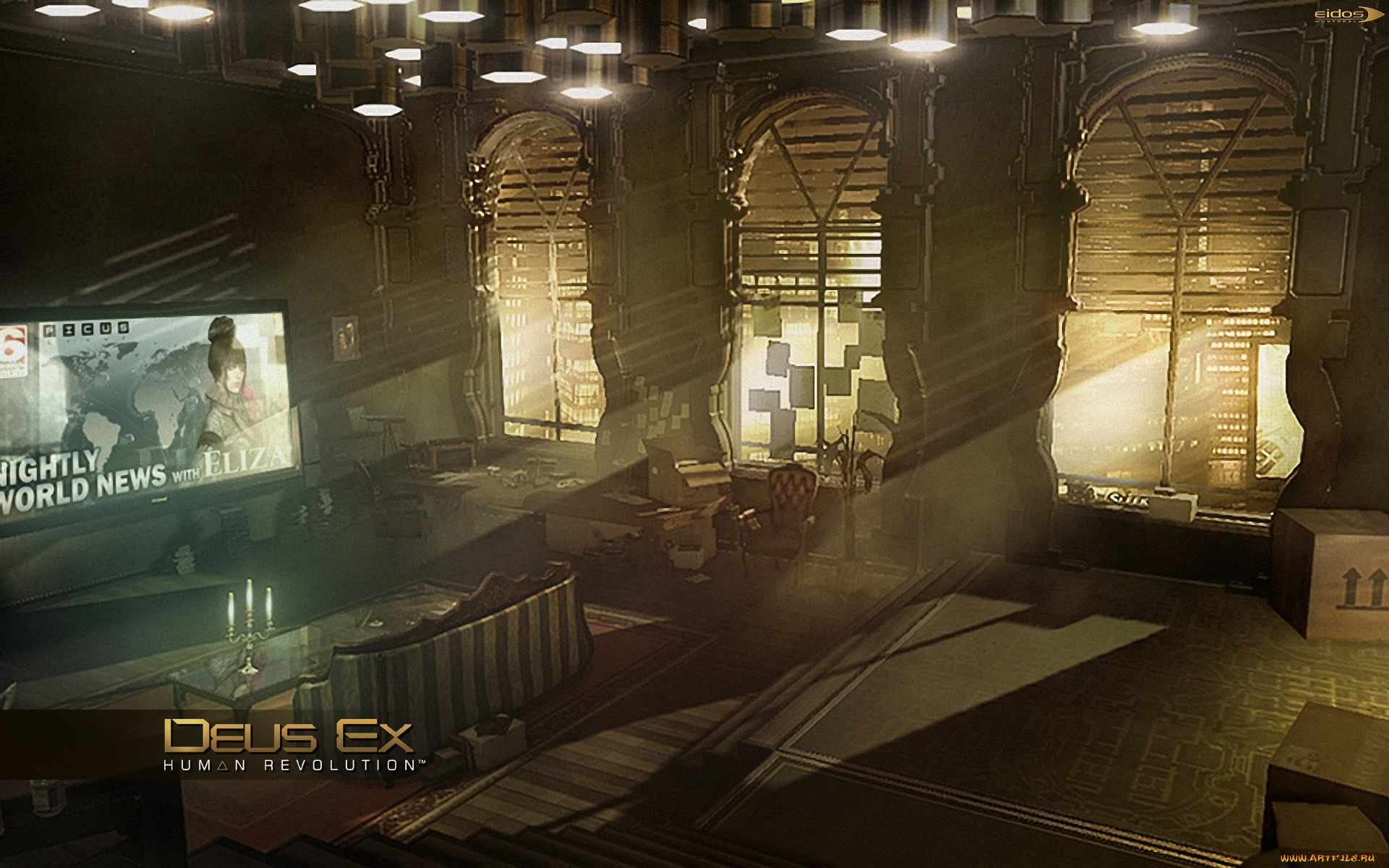 deus, ex, human, revolution, видео, игры