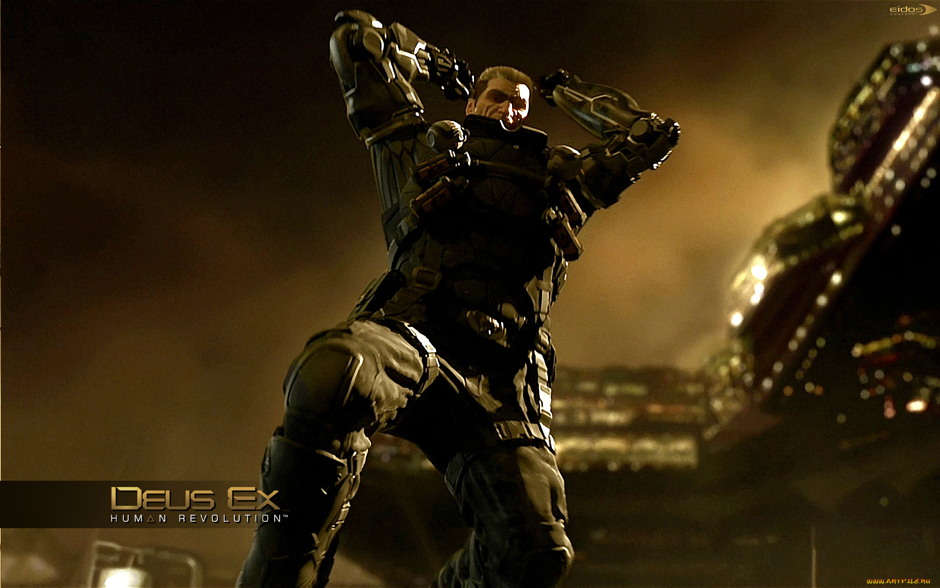 deus, ex, human, revolution, видео, игры