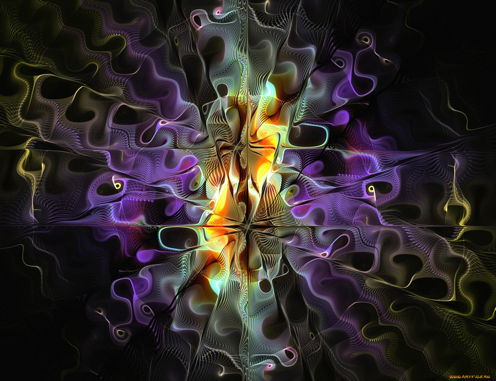 3д, графика, fractal, фракталы, фрактал