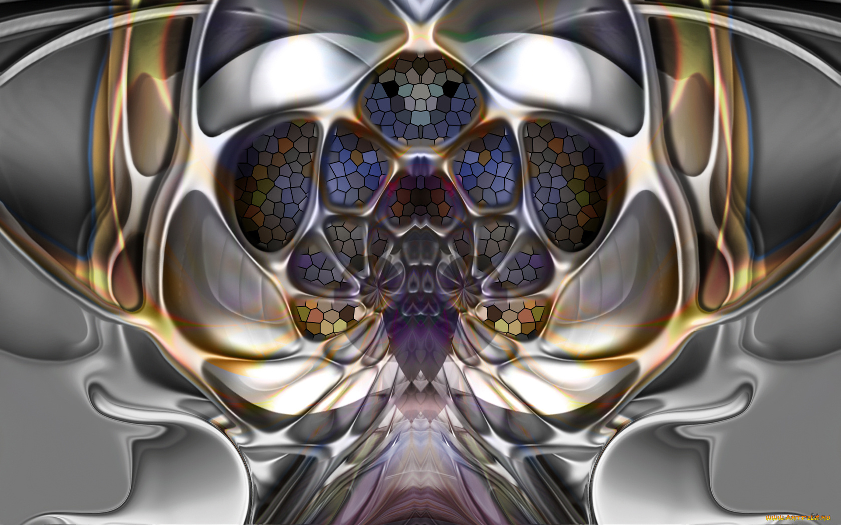 3д, графика, fractal, фракталы, абстракция