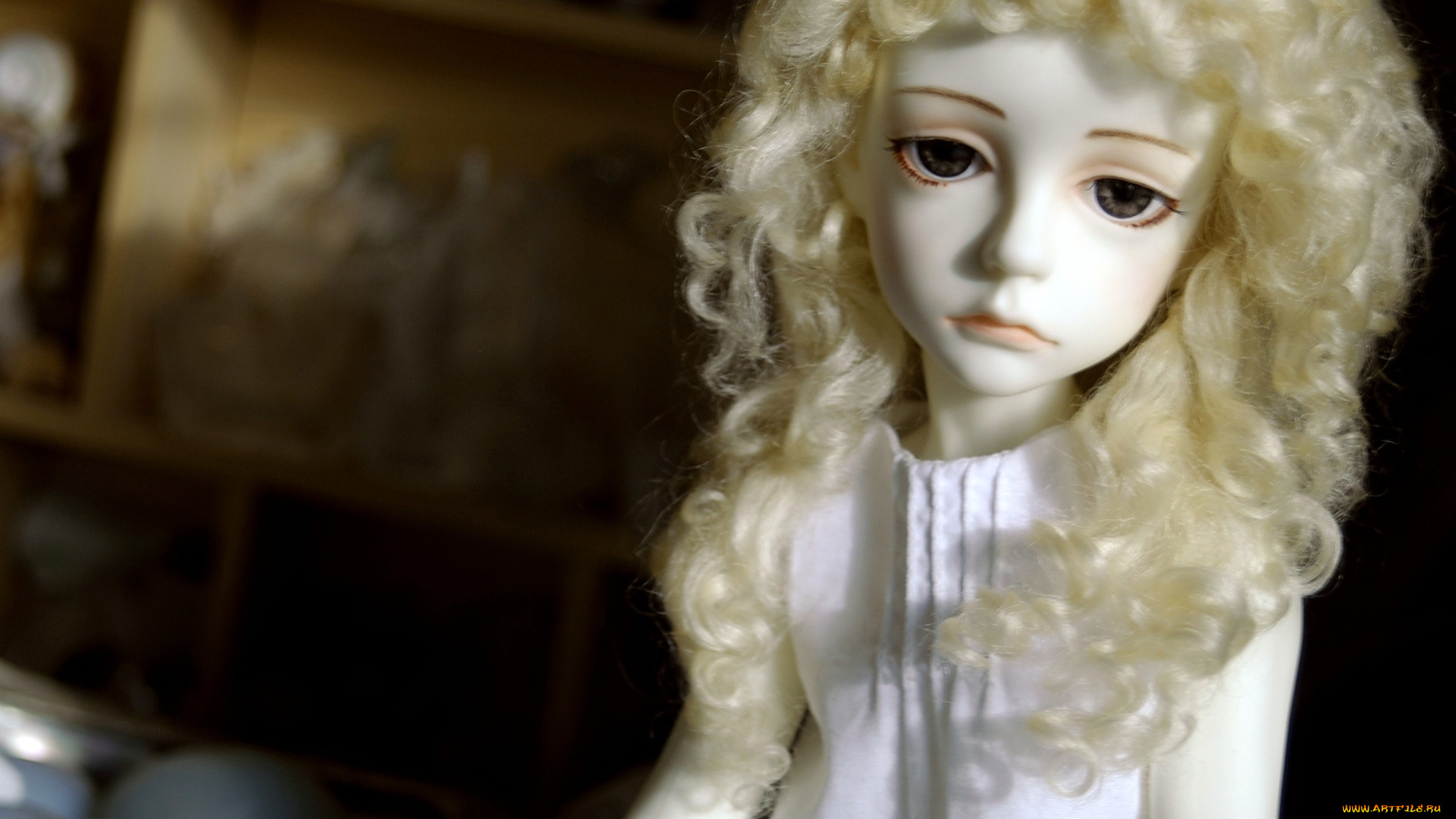 разное, игрушки, блондинка, грусть, кукла