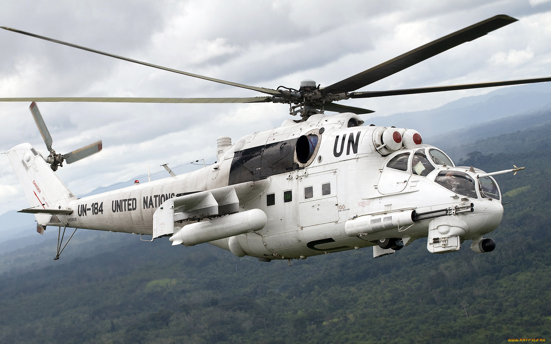 миротворец, авиация, вертолёты, миссия, ми, 24, оон