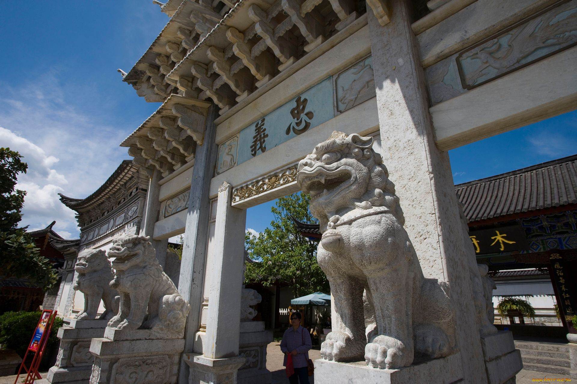 города, буддистские, другие, храмы, Япония, храм