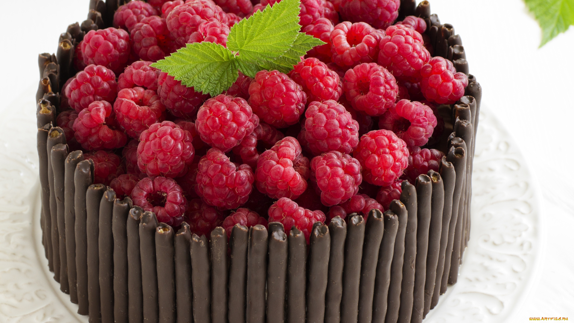 еда, торты, малина
