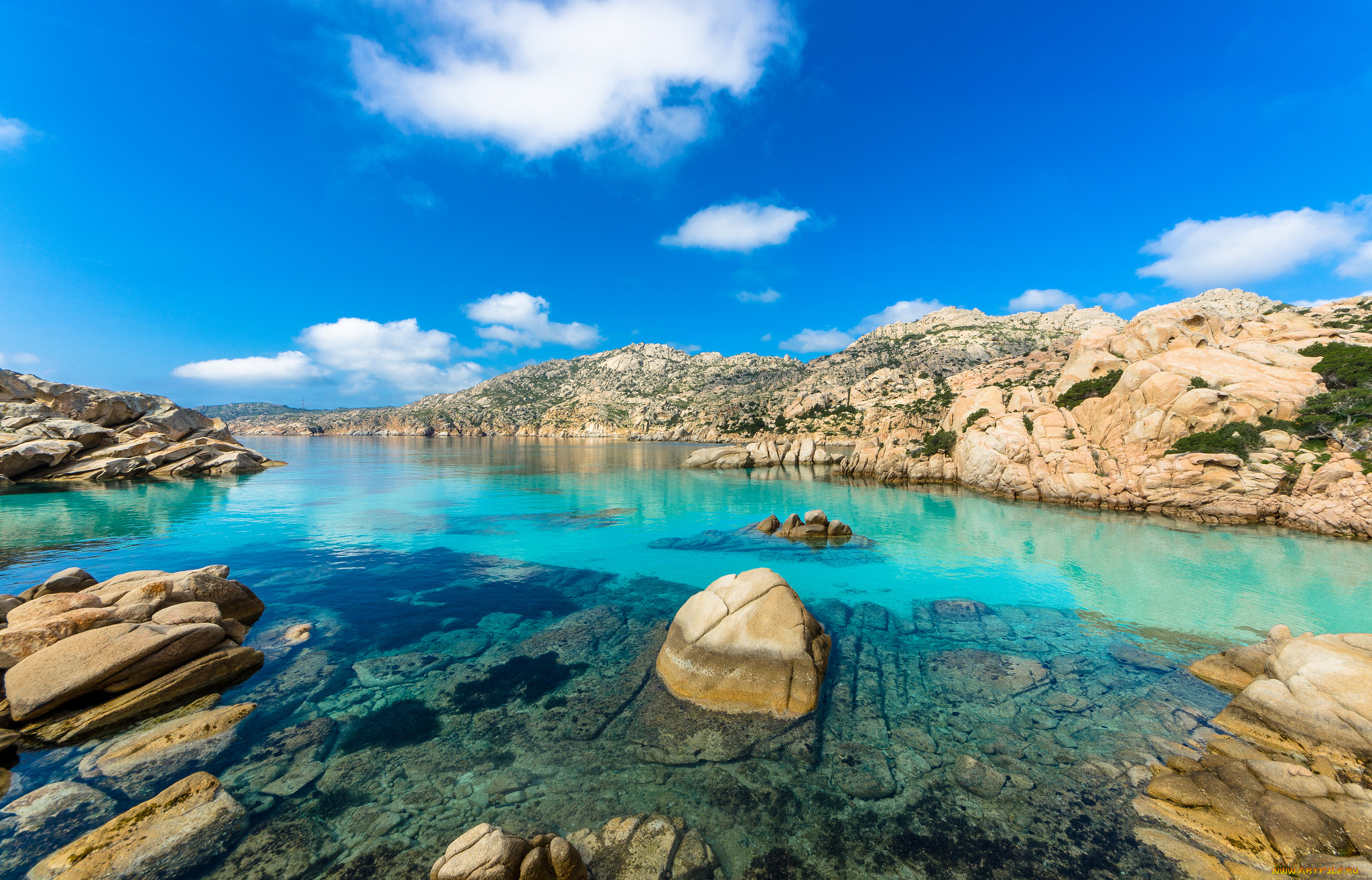 природа, побережье, скалы, бухта, океан