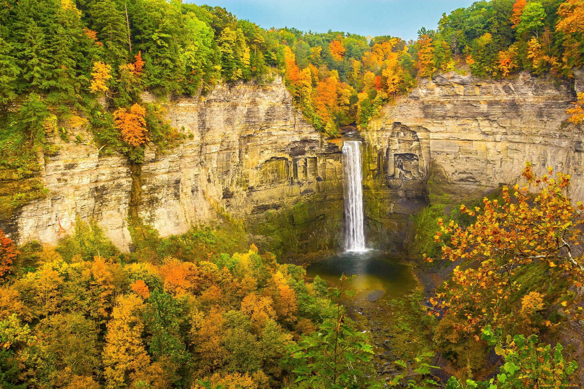 природа, водопады, вода
