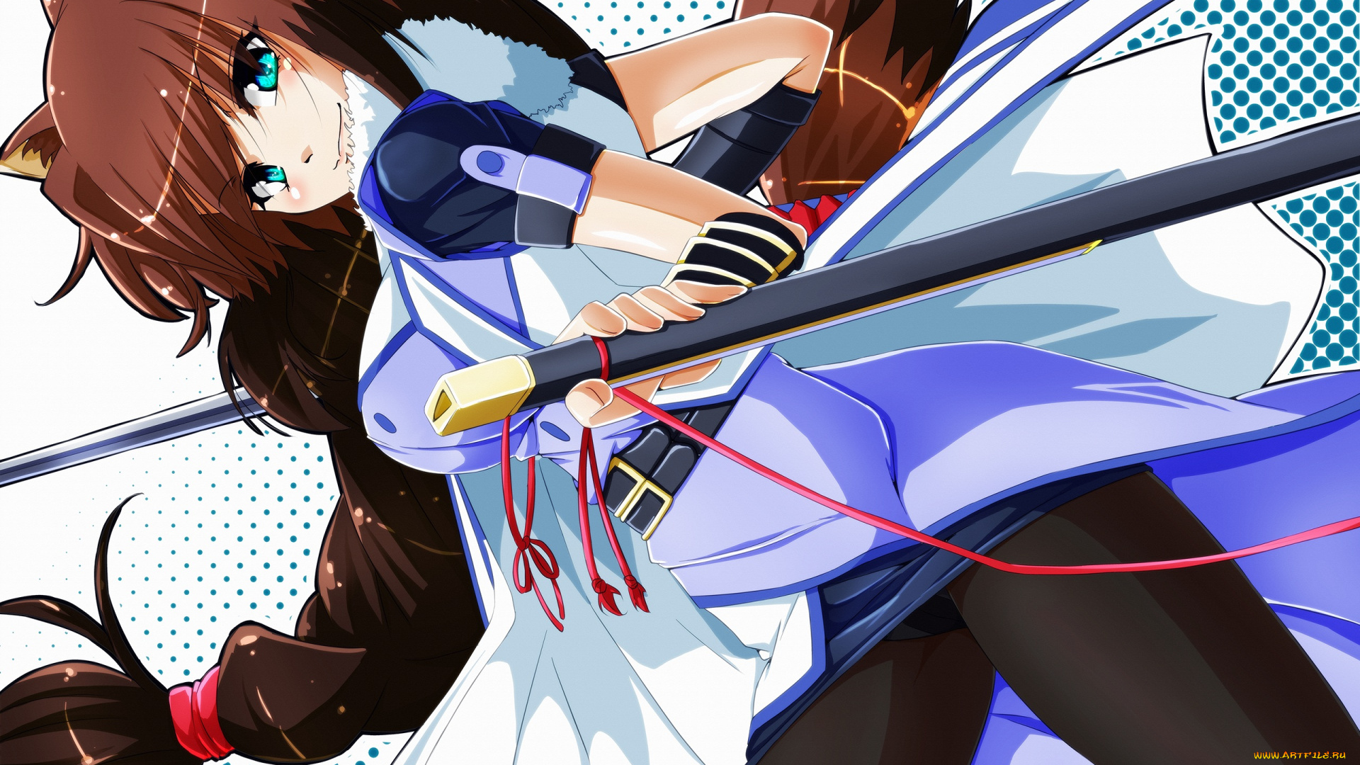 аниме, dog, days, девушка, арт, esperanza-wp, brioche, darquien, взгляд, dog, days