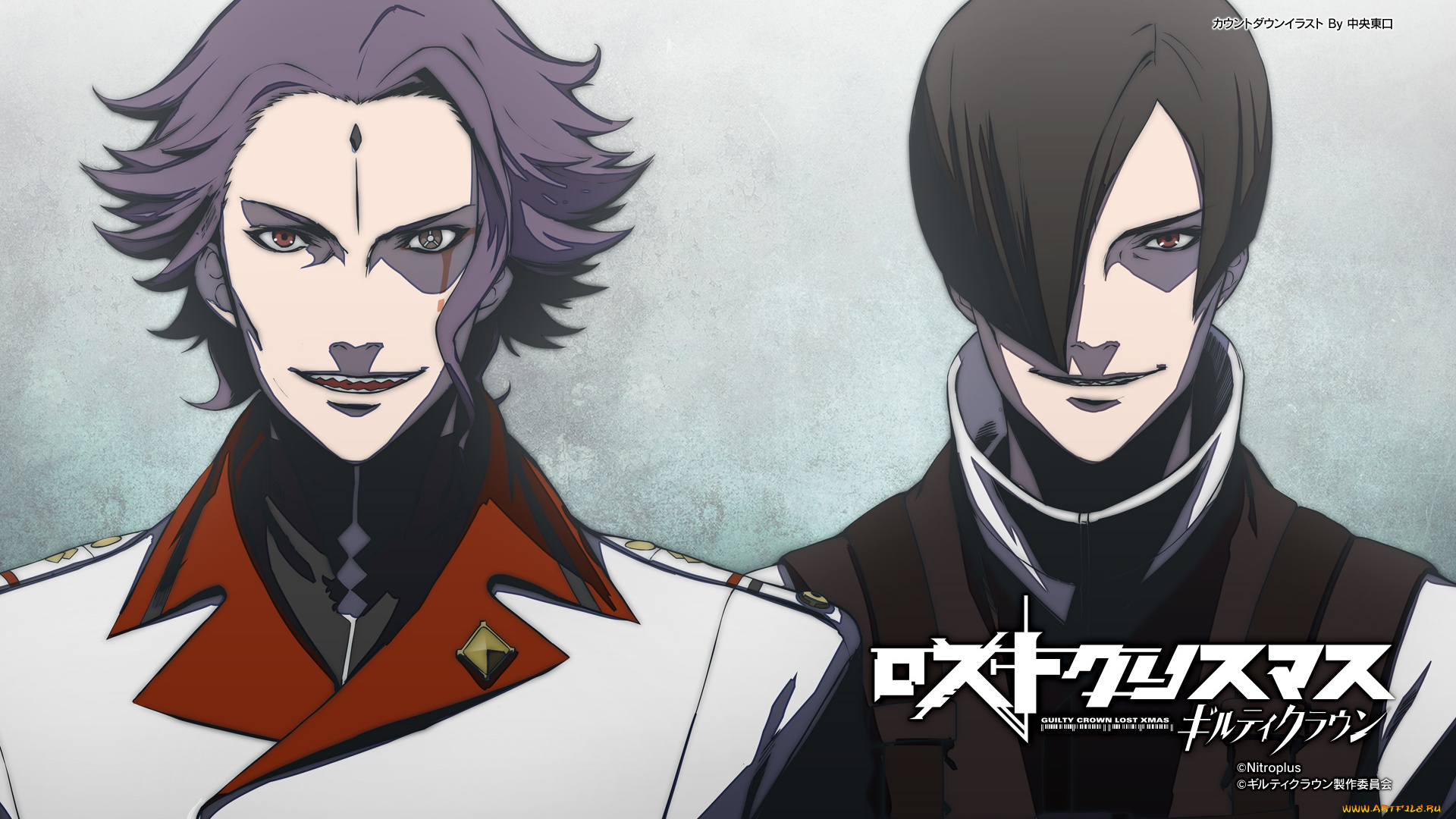 аниме, guilty, crown, guilty, crown, lost, christmas, ова, makoto, segai, waltz, арт, доктор, взгляд, chuuou, higashiguchi