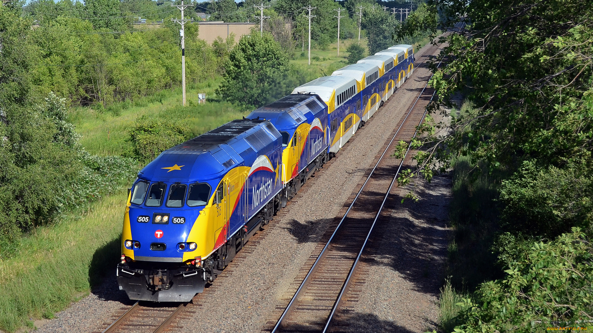 техника, поезда, локомотив, дорога, рельсы, состав, железная