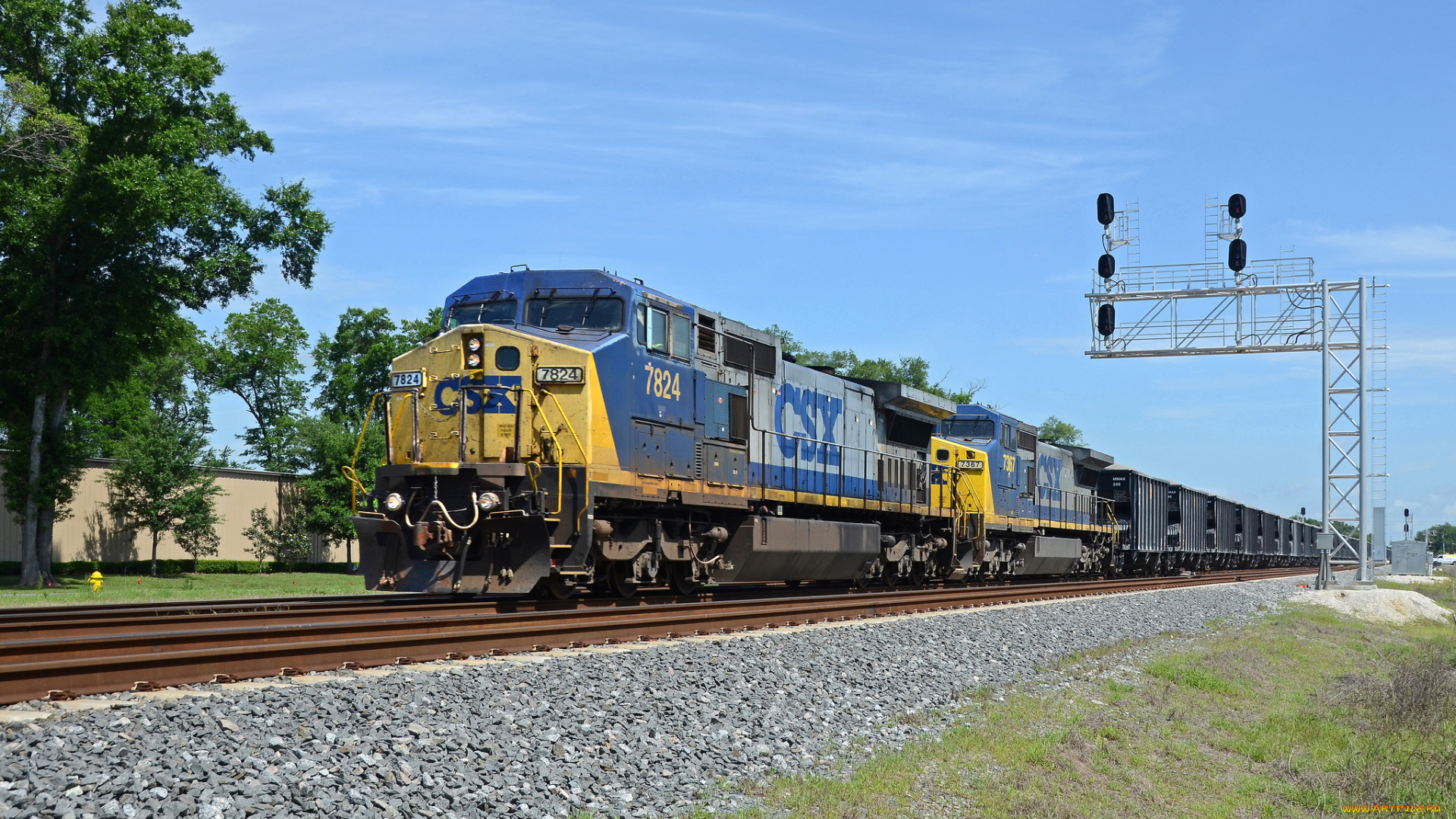 техника, поезда, рельсы, дорога, железная, локомотив, состав