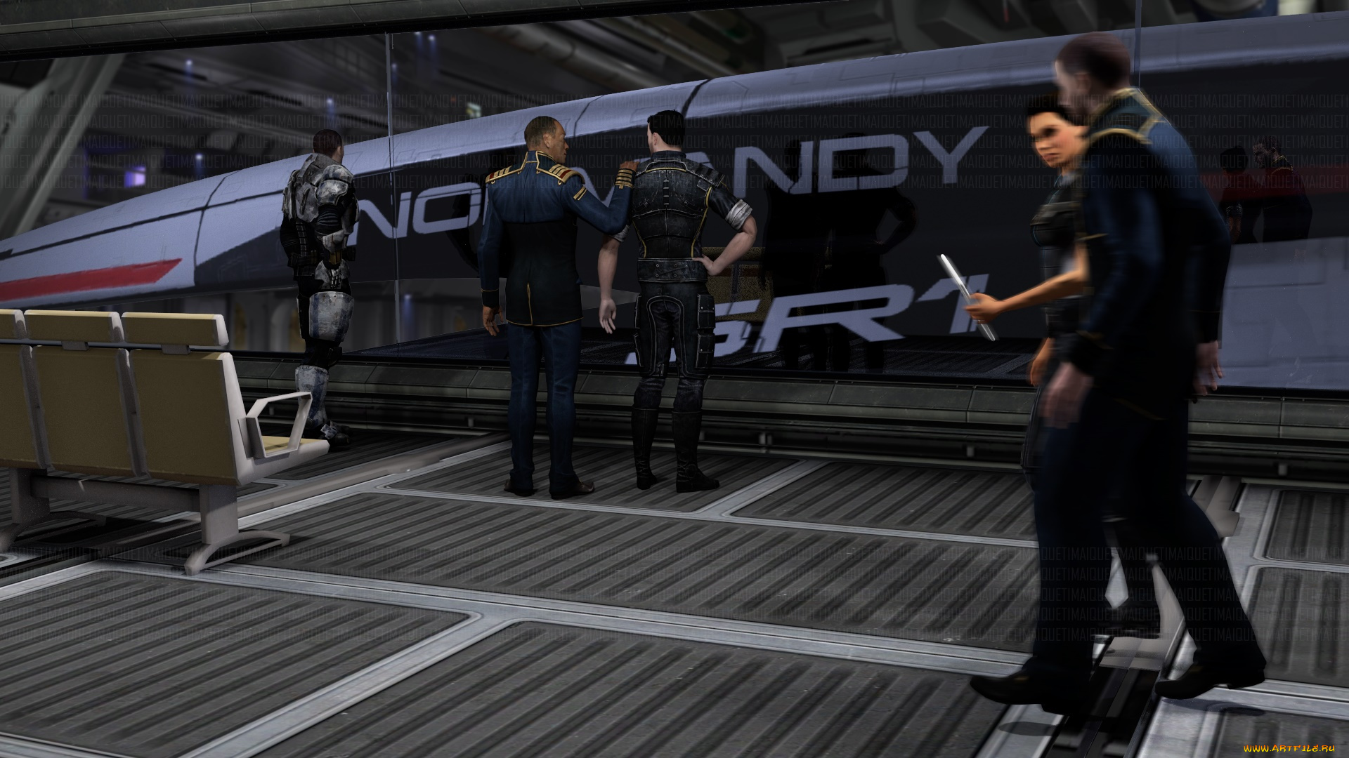 видео, игры, mass, effect, персонажи