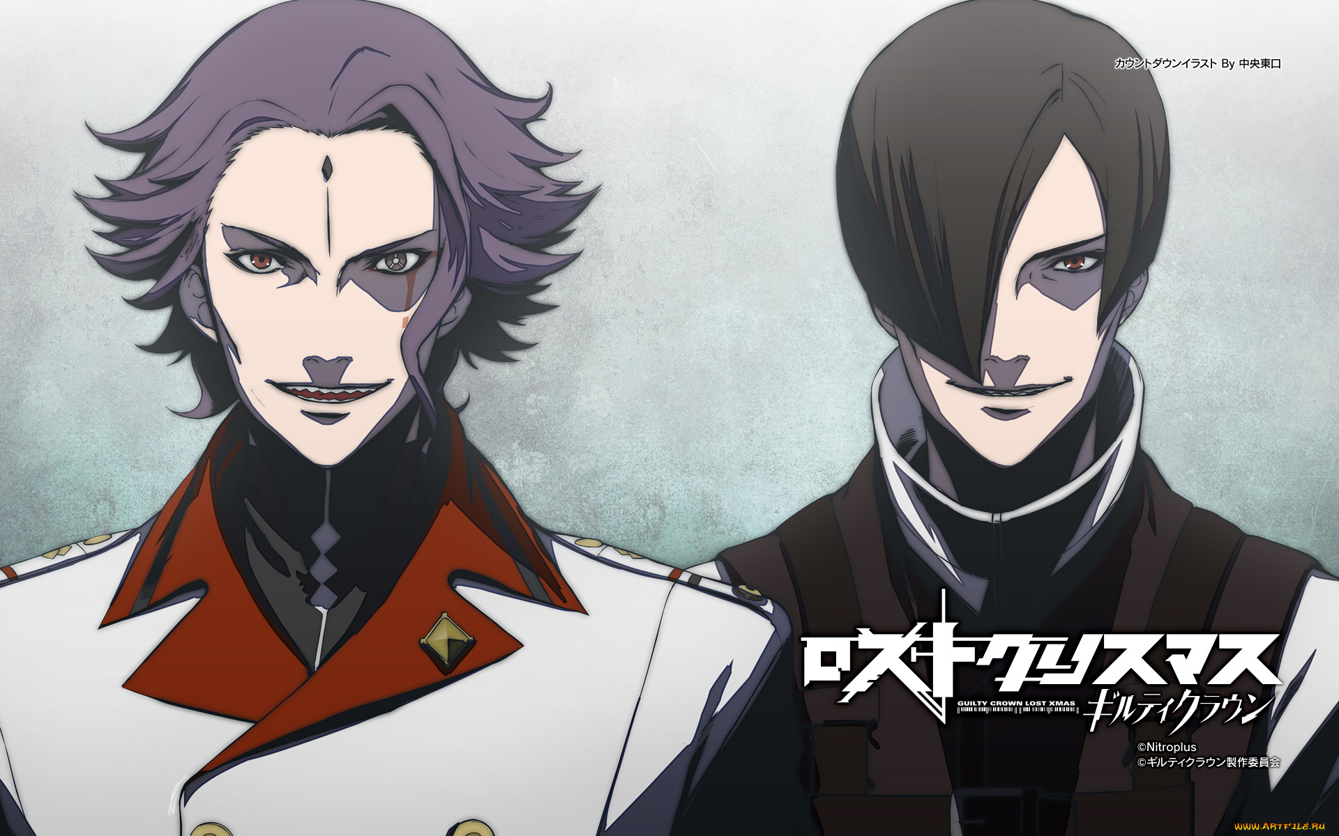 аниме, guilty, crown, guilty, crown, lost, christmas, ова, makoto, segai, waltz, арт, доктор, взгляд, chuuou, higashiguchi