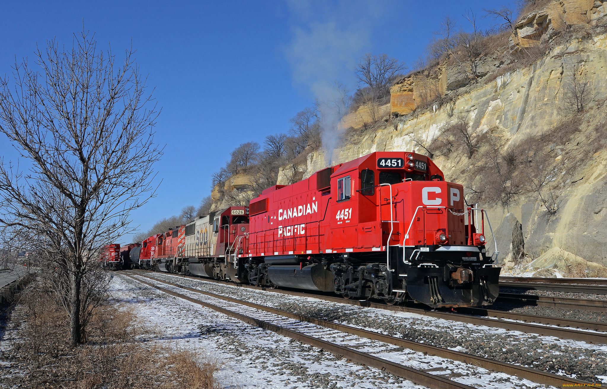 техника, поезда, дорога, рельсы, локомотив, состав, железная