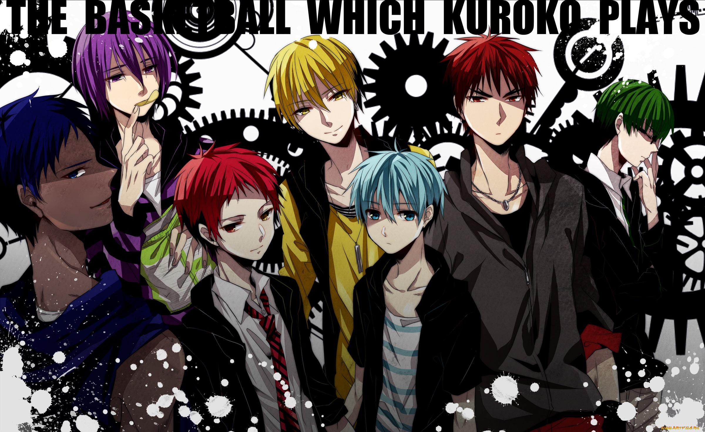 аниме, kuroko, no, baske, midorima, shintarou, akashi, seijuurou, kagami, taiga, murasakibara, atsushi, парни, kuroko, no, basket, арт, kise, ryouta, aomine, daiki, tetsuya