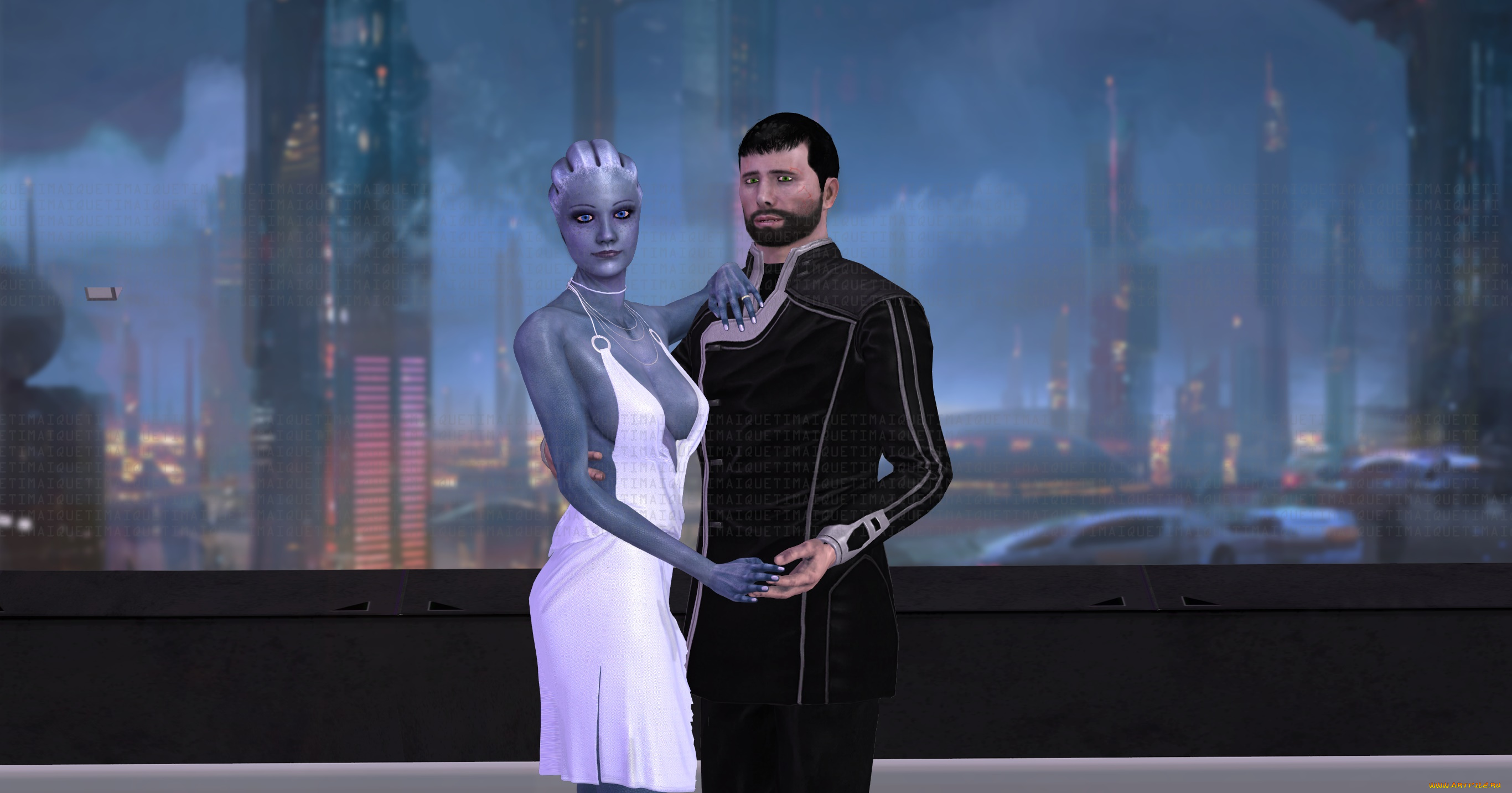 видео, игры, mass, effect, мужчина, взгляд, фон, халк