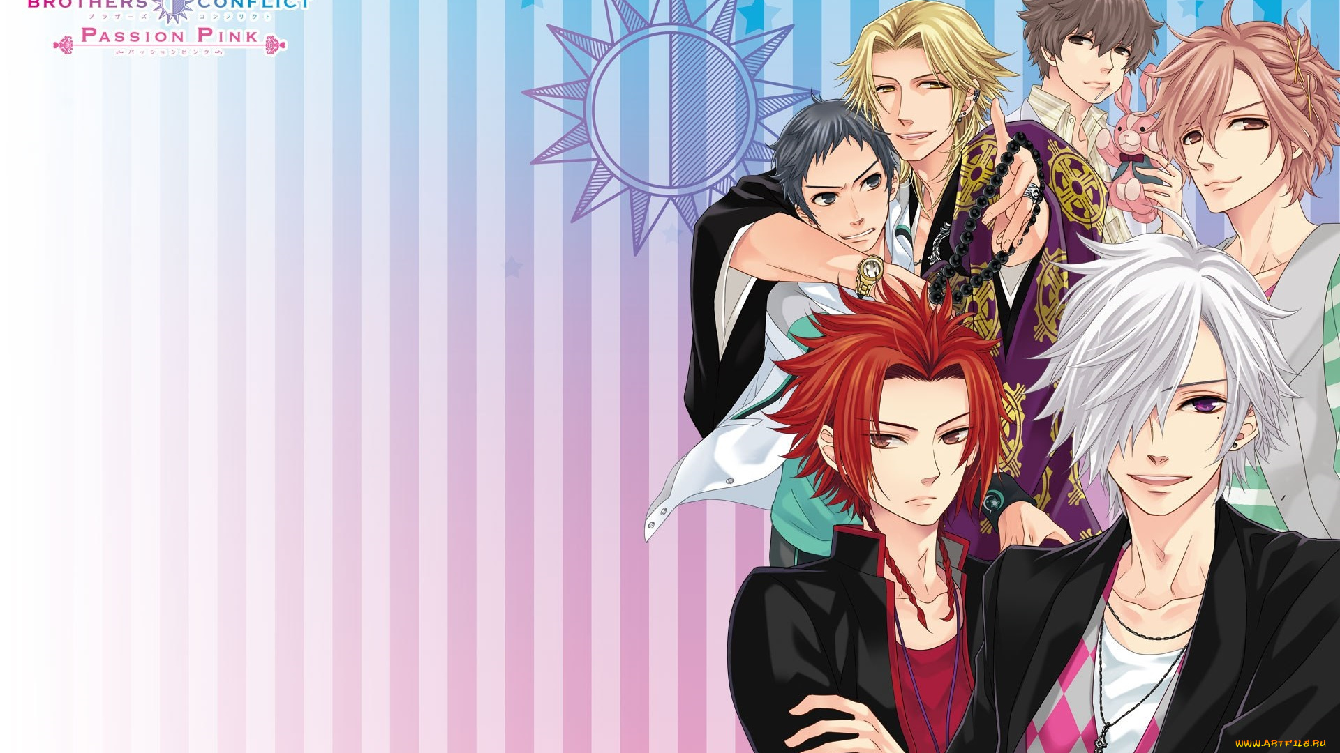 аниме, brothers, conflict, братья
