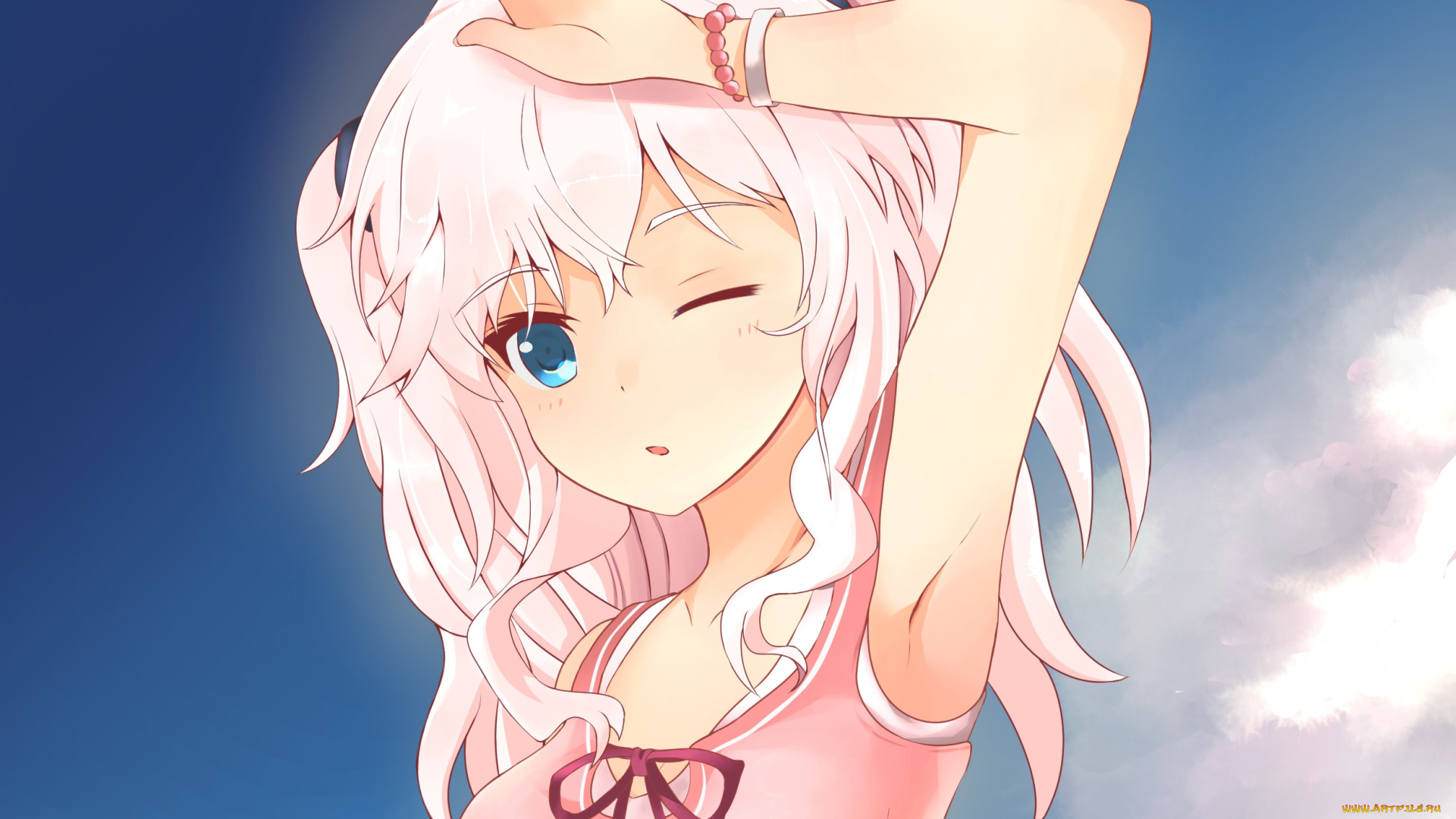 аниме, charlotte, девушка