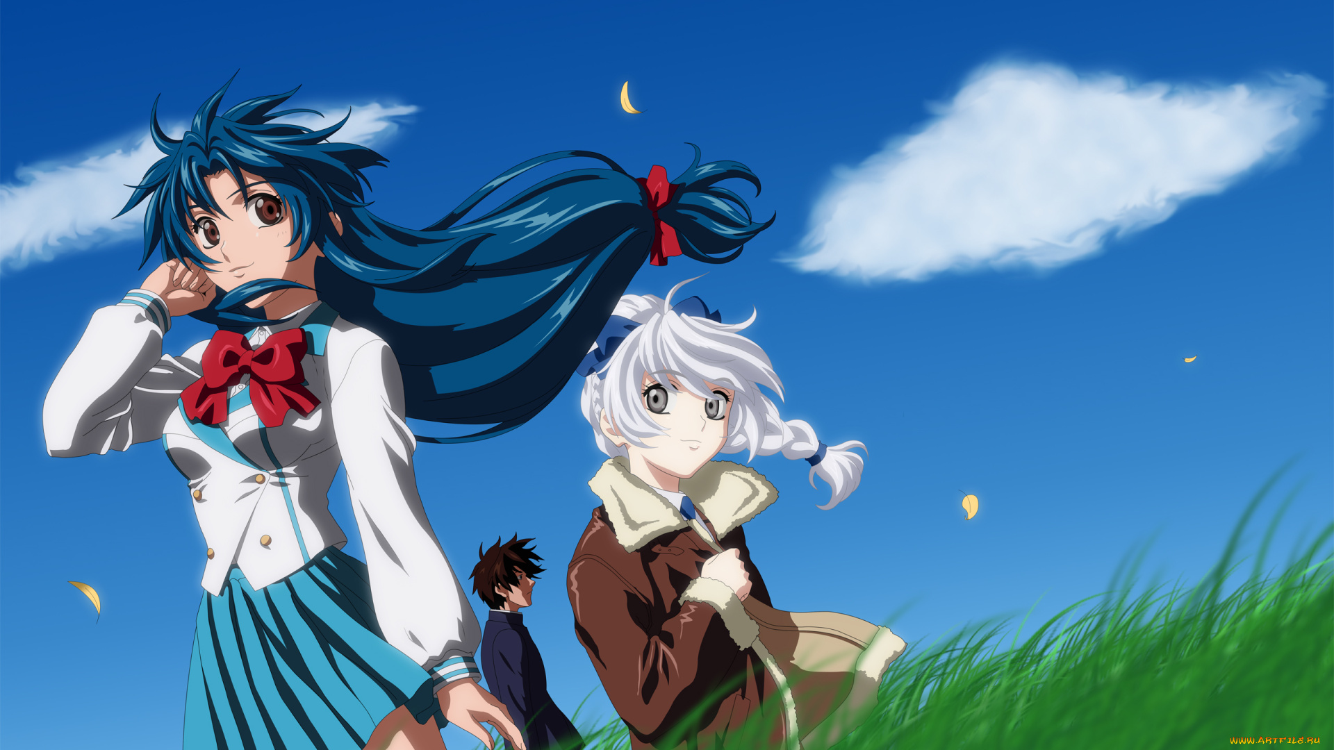 аниме, full, metal, panic, стальная, паника