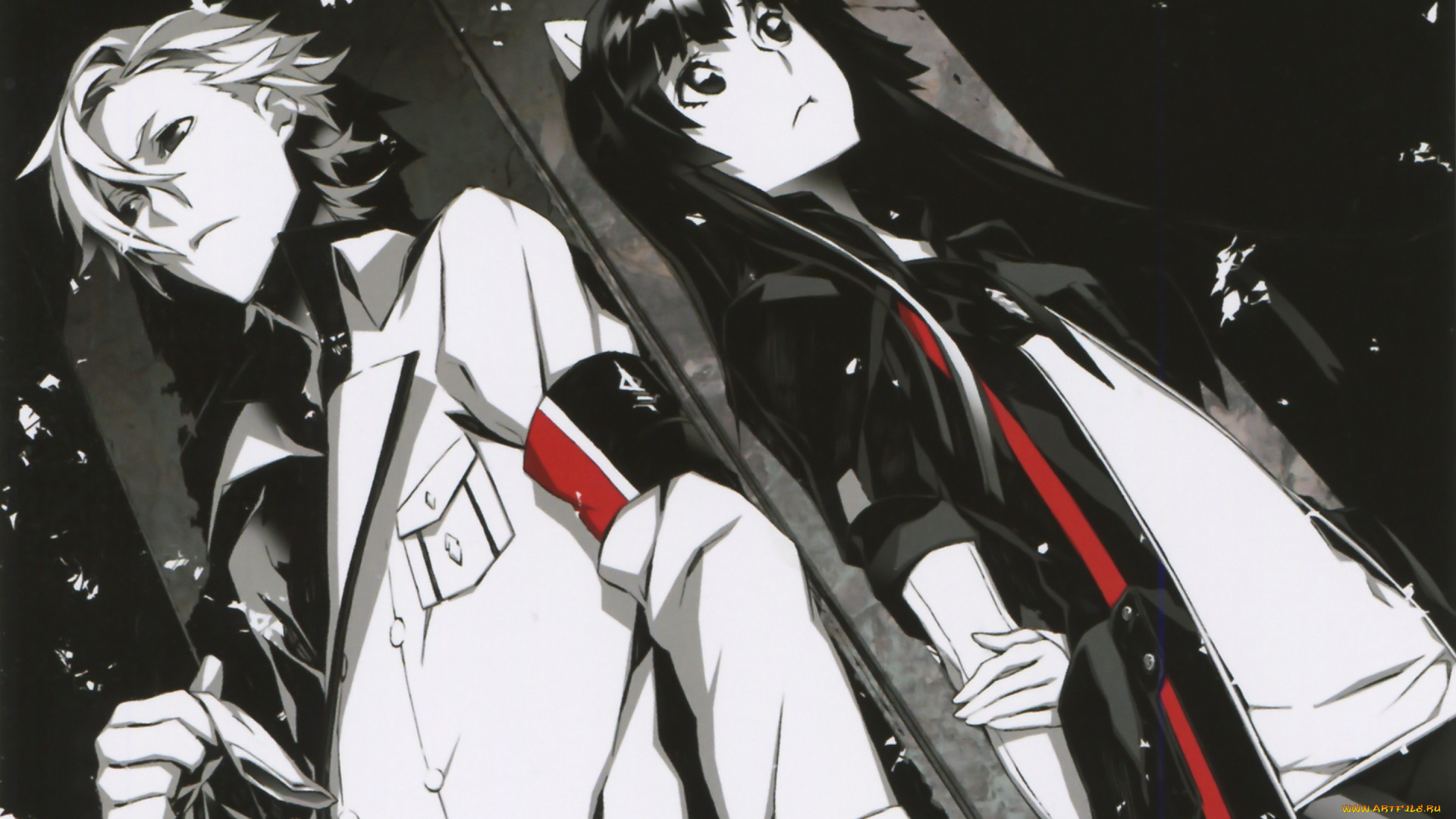 аниме, guilty, crown, корона, греха