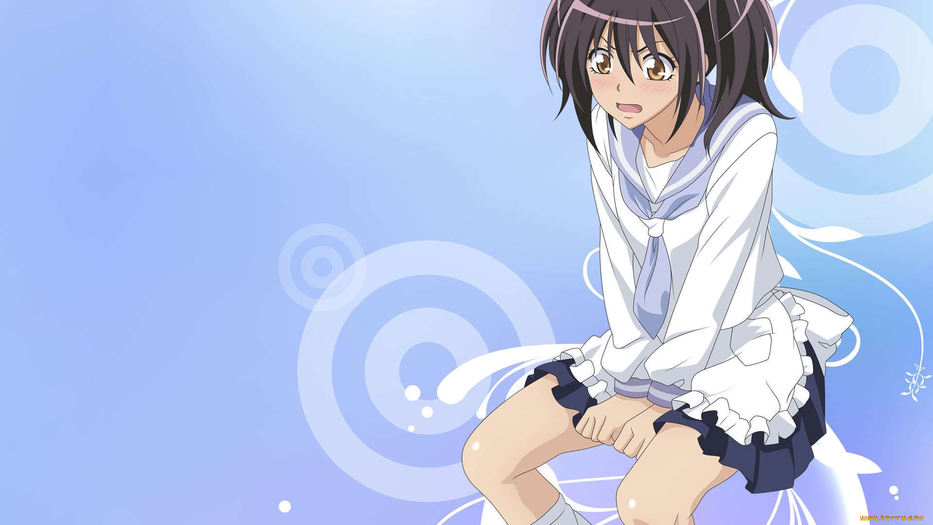 аниме, kaichou, wa, maid-sama, девушка