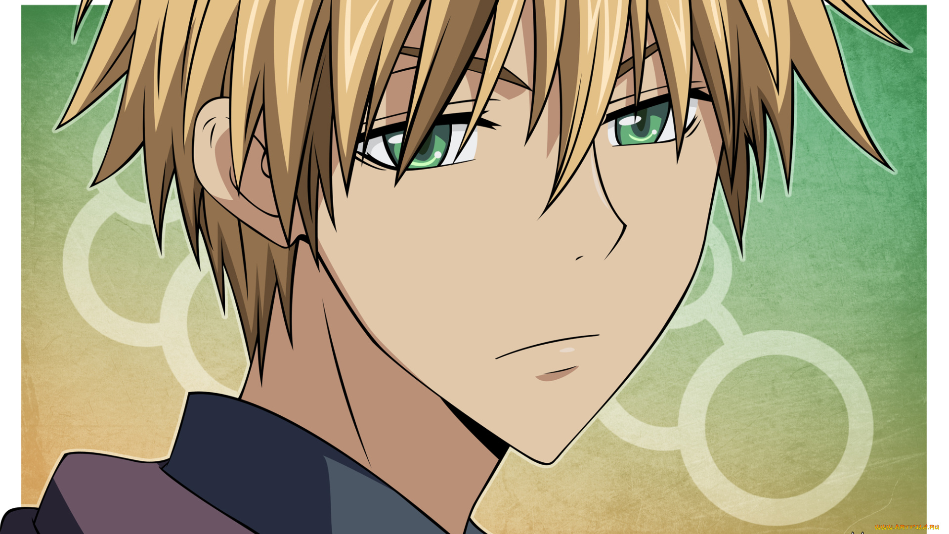 аниме, kaichou, wa, maid-sama, парень