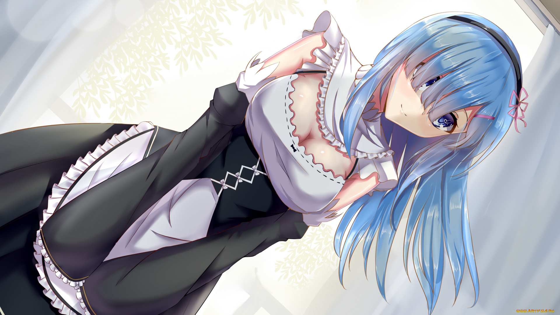 аниме, re, , zero, kara, hajimeru, isekai, seikatsu, рем