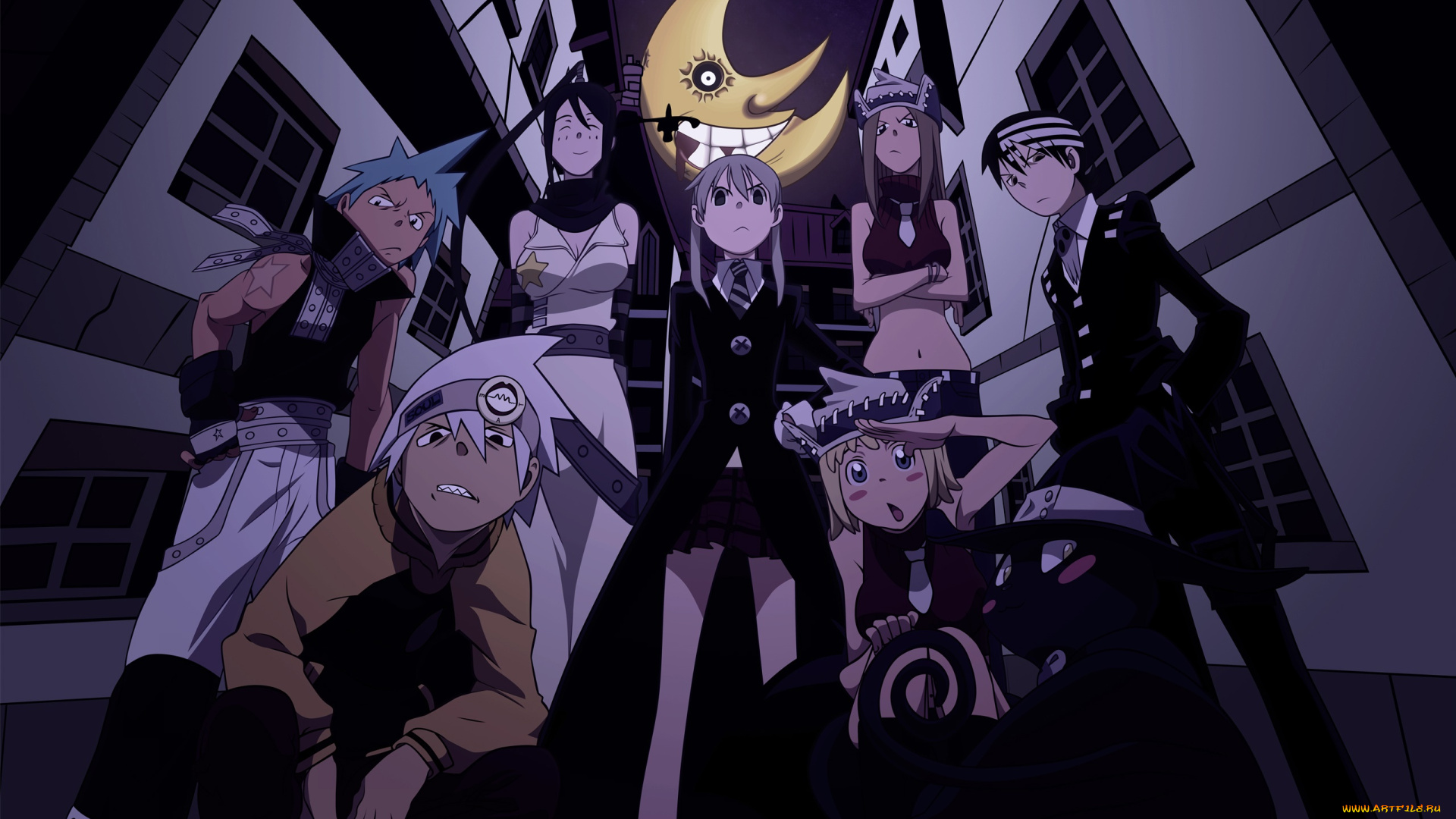 аниме, soul, eater, персонажи