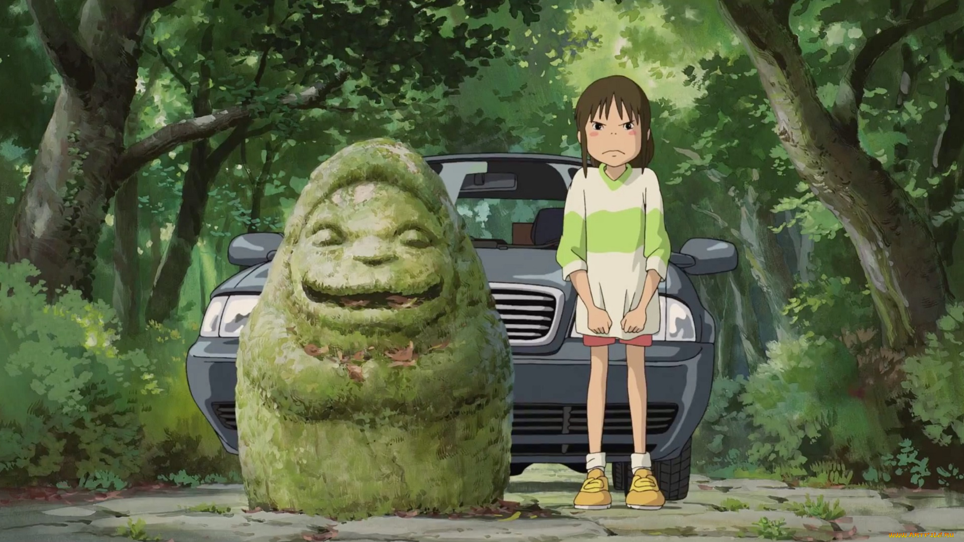 аниме, spirited, away, тихиро
