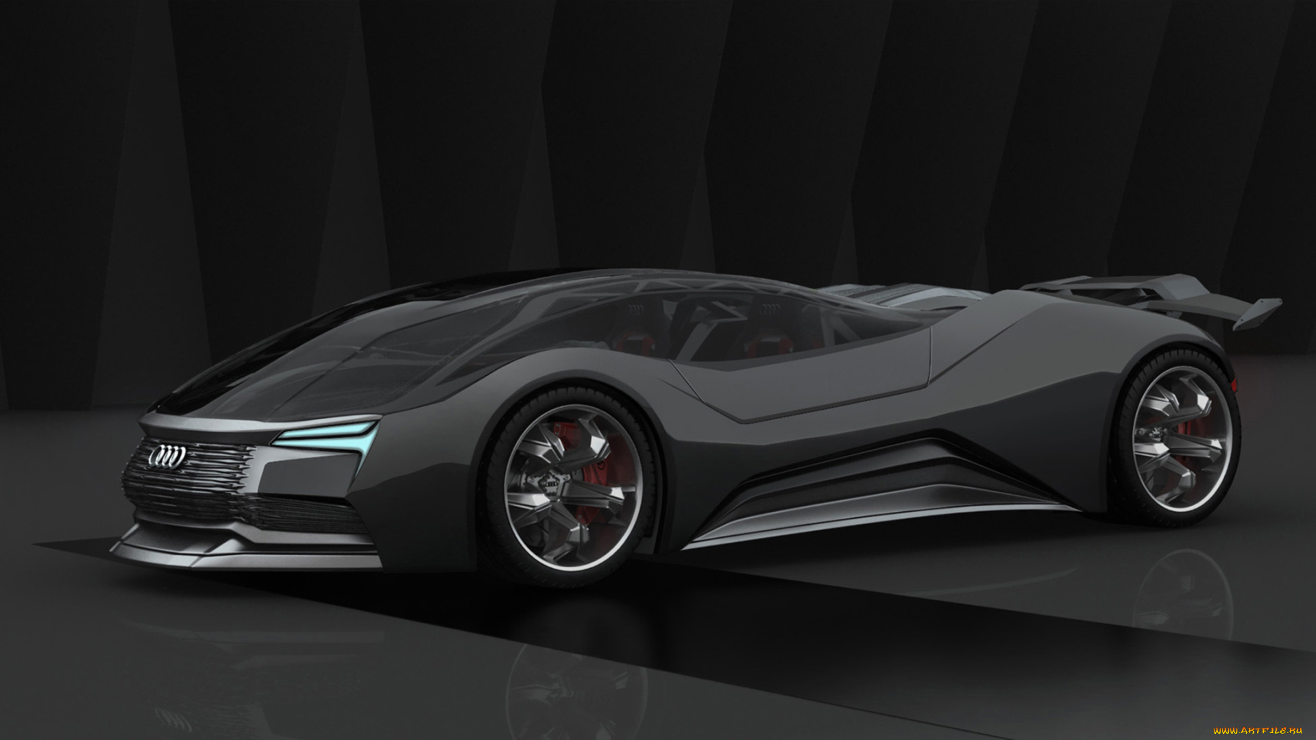 audi, mesarthim, f-tron, concept, автомобили, 3д, concept, f-tron, mesarthim, audi