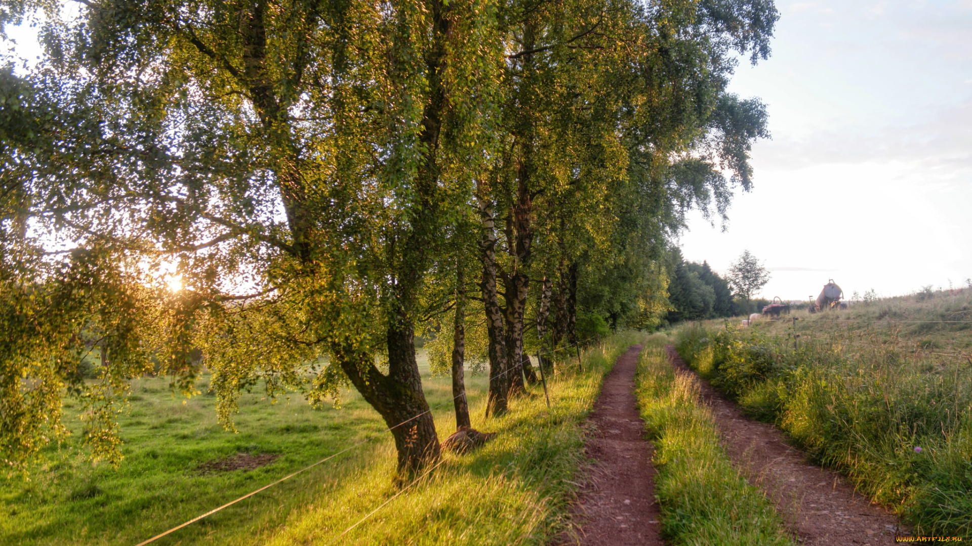 природа, дороги, тракт