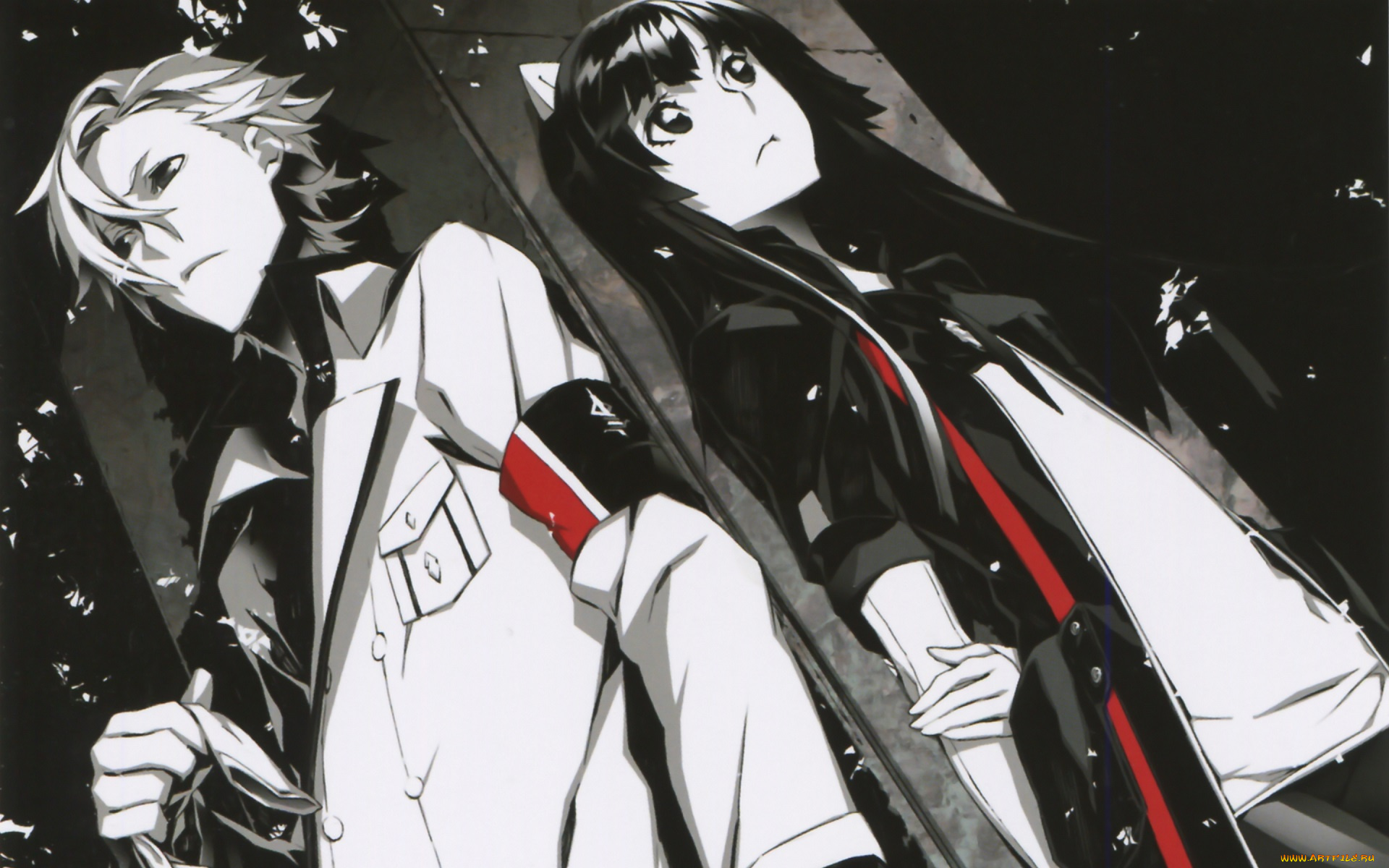 аниме, guilty, crown, корона, греха