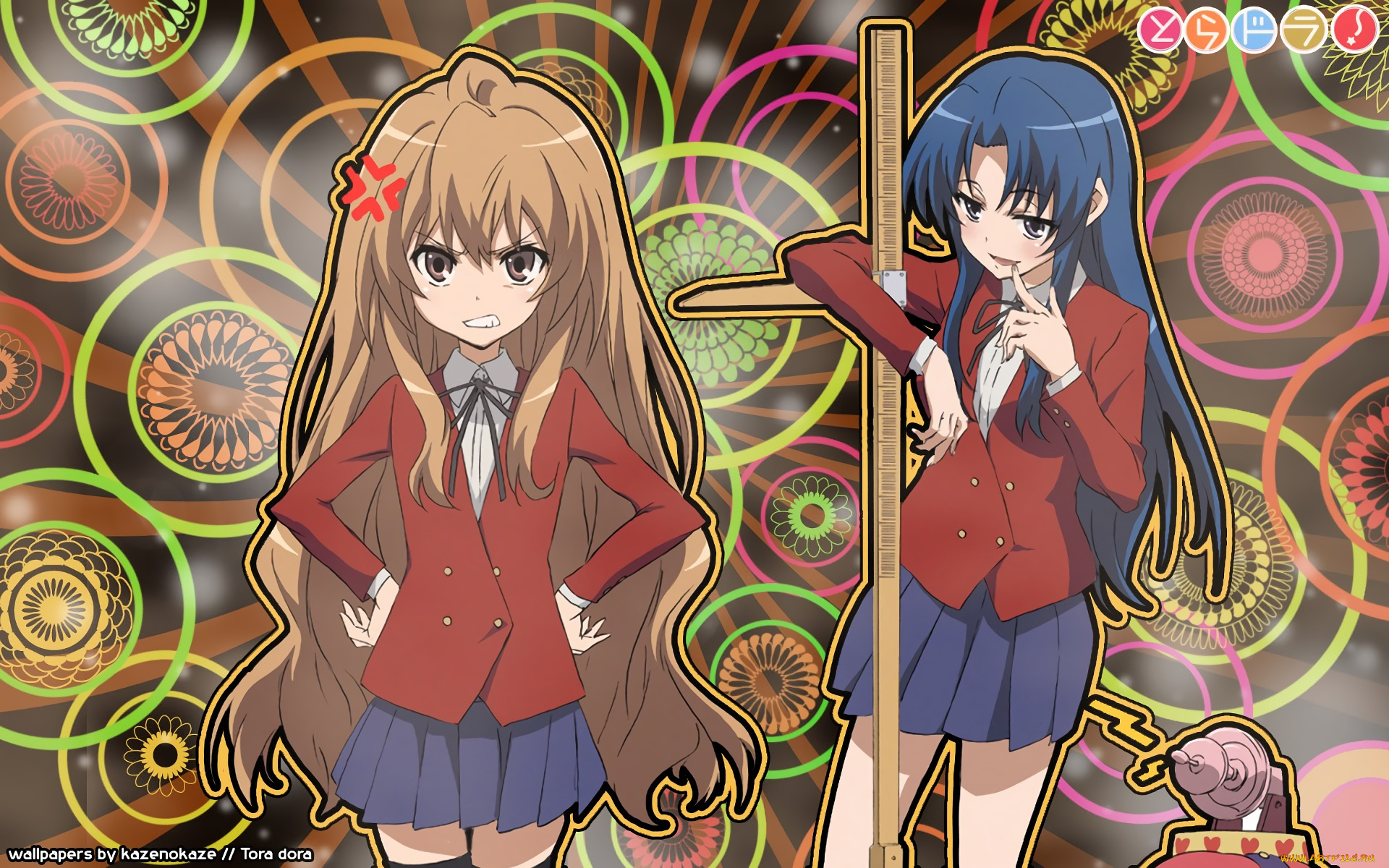 аниме, toradora, персонажи