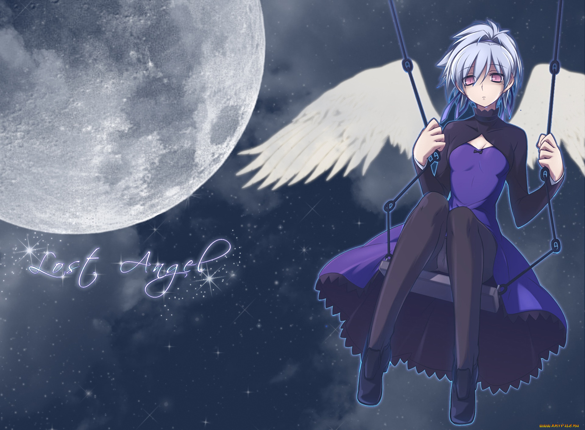 аниме, darker, than, black, ангел