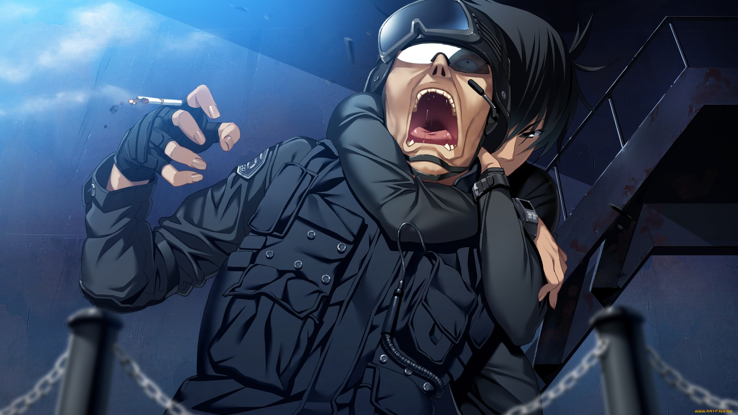 аниме, grisaia, no, kajitsu, убийство