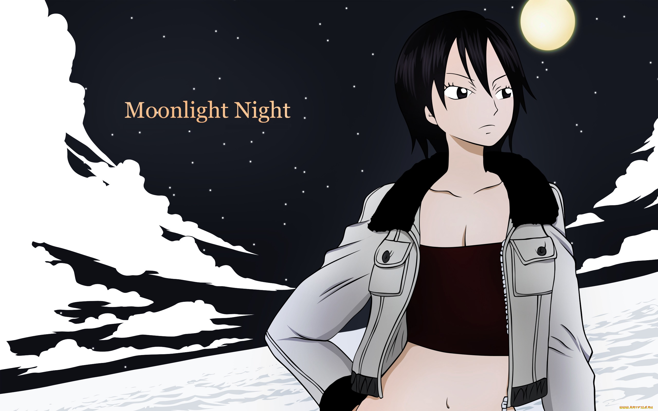 аниме, fairy, tail, взгляд, девушка, фон