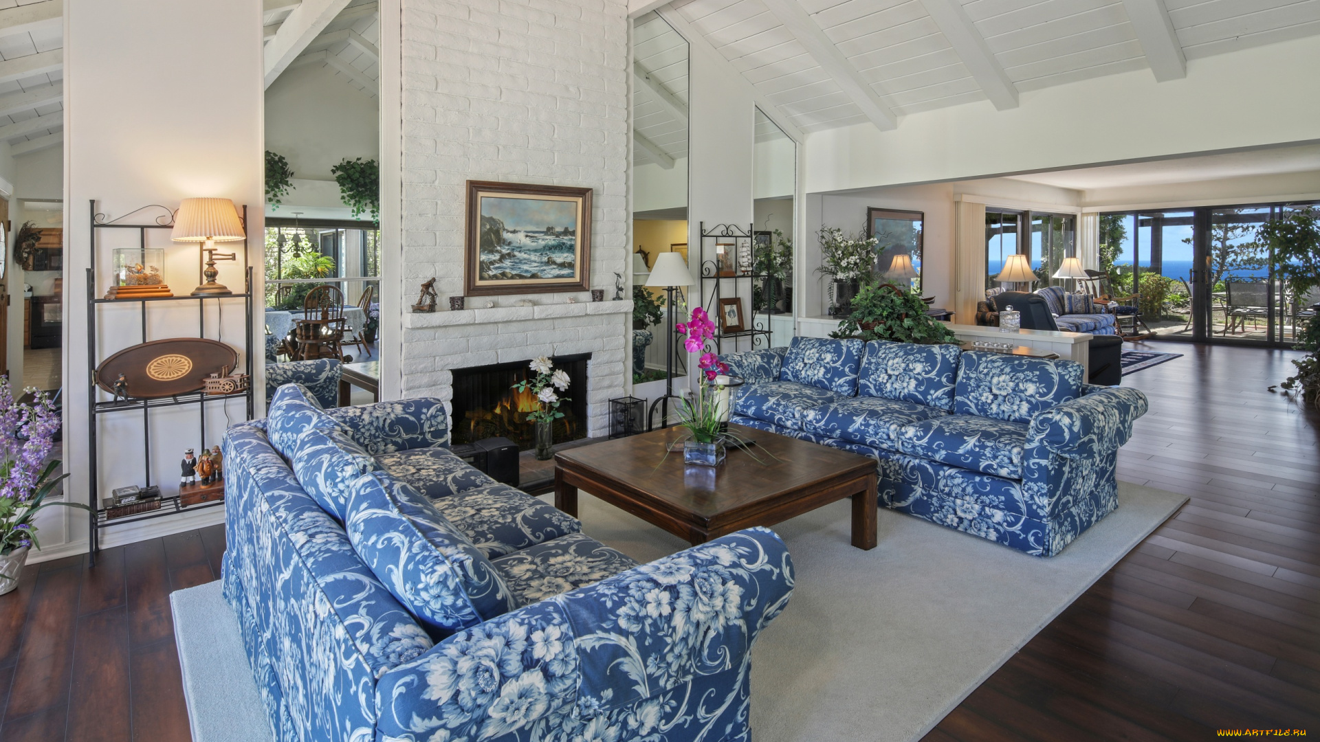 интерьер, гостиная, дизайн, стиль, мебель