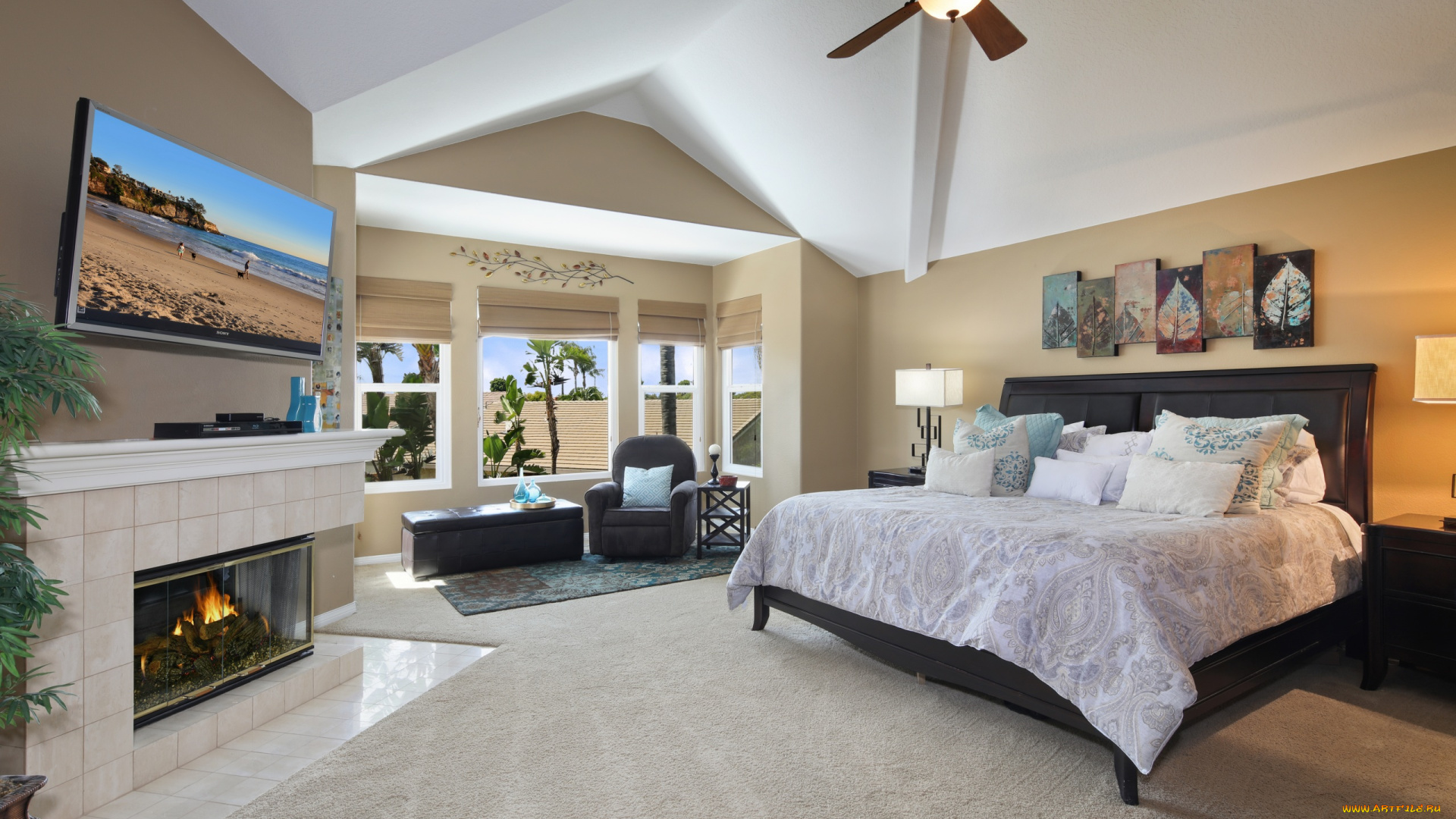 интерьер, спальня, стиль, мебель, design, style, furniture, bedroom, дизайн