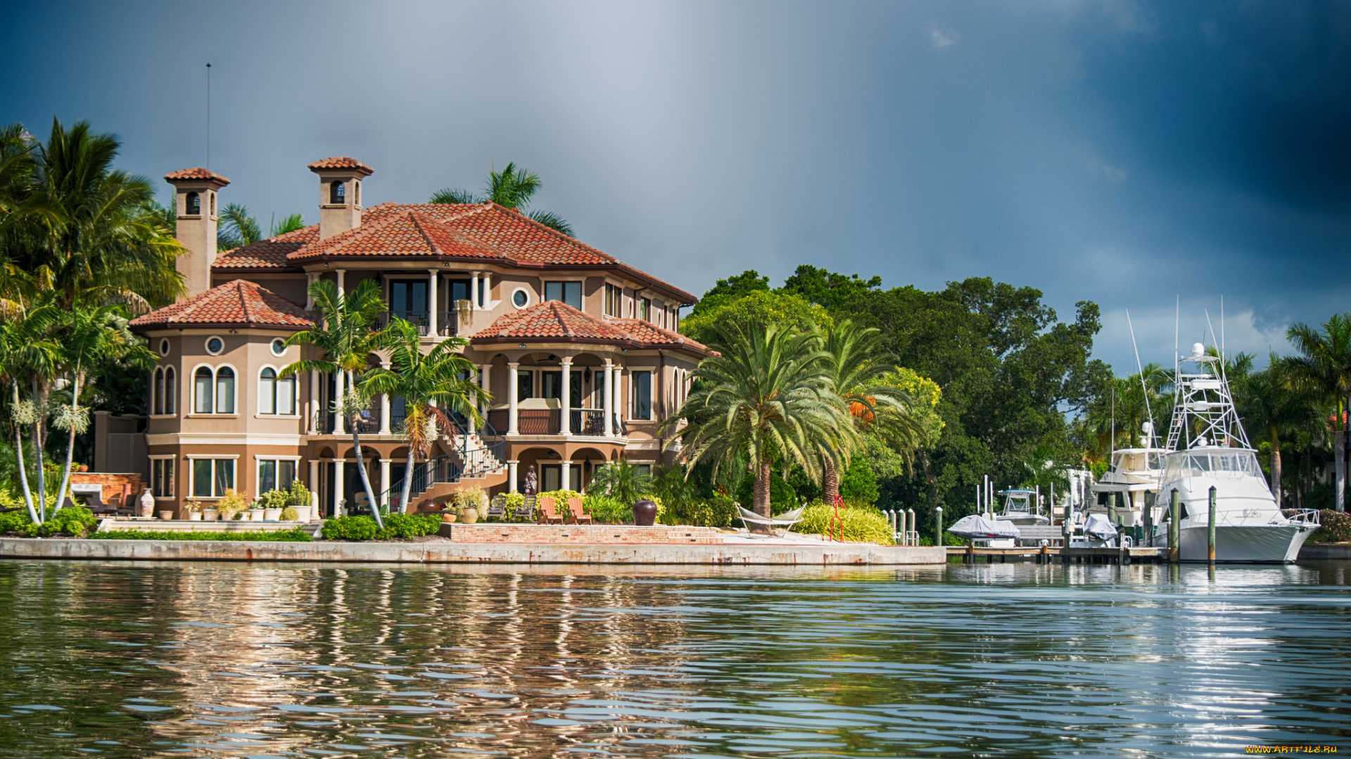 корабли, Яхты, яхта, вилла