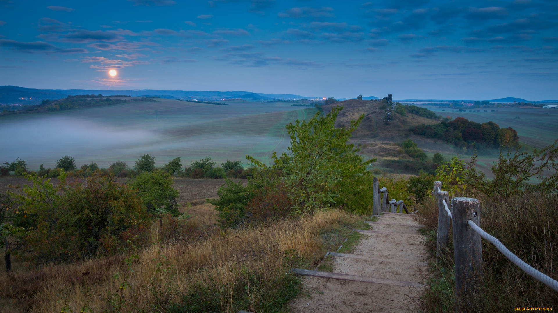 природа, дороги, простор