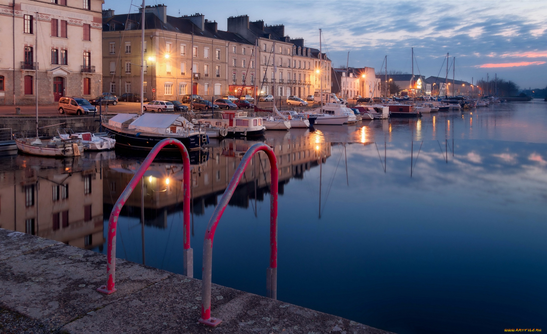 франция, корабли, порты, , , причалы, яхты, водоем, машины, фонари, здания