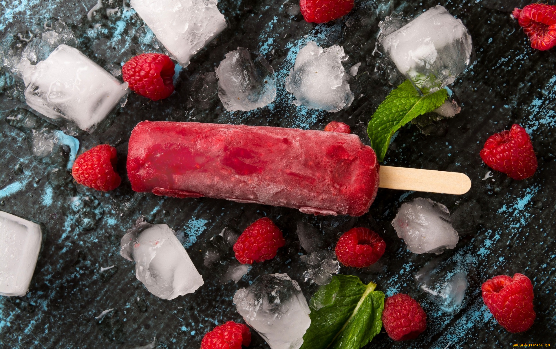 еда, мороженое, , десерты, лед, мята, эскимо, малина