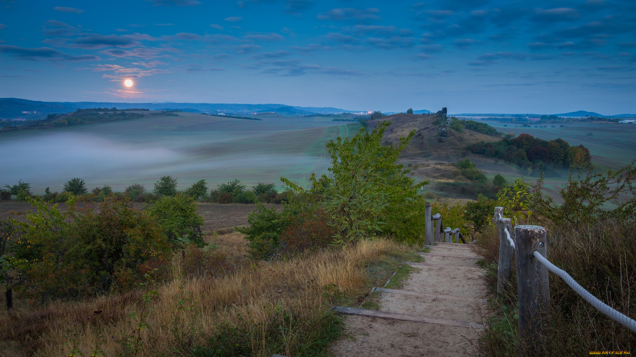 природа, дороги, простор
