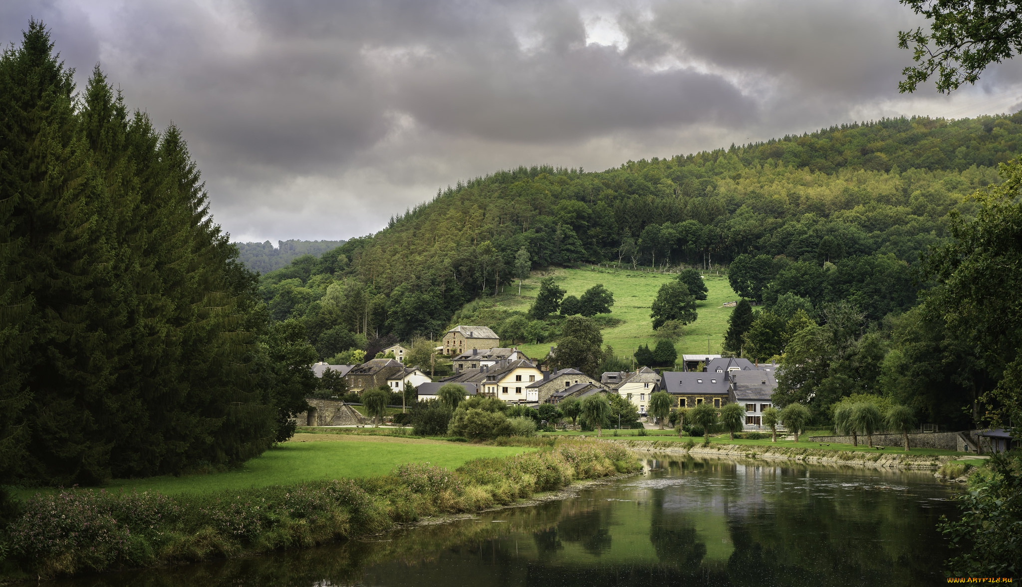 города, -, пейзажи, простор
