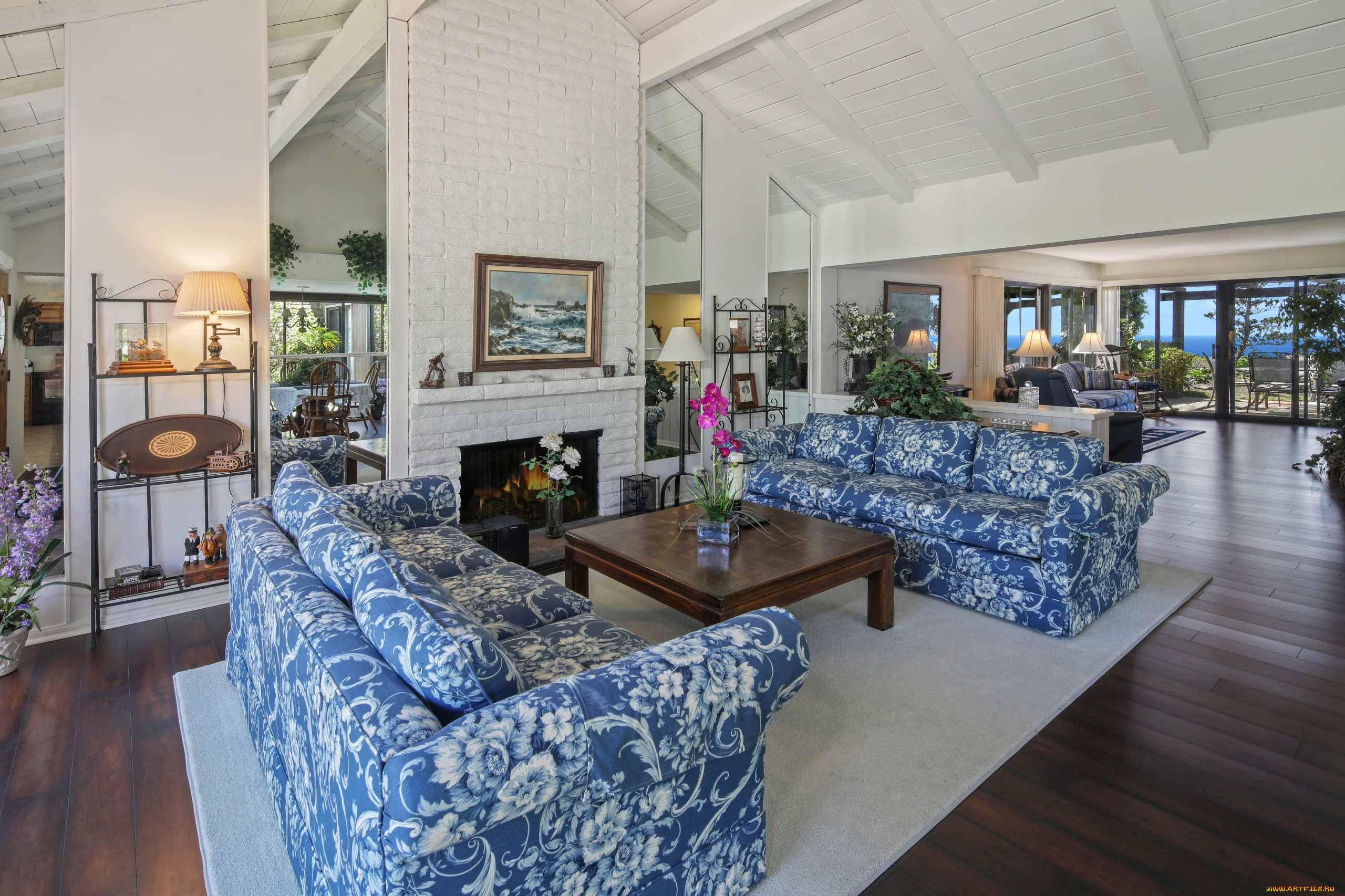 интерьер, гостиная, дизайн, стиль, мебель