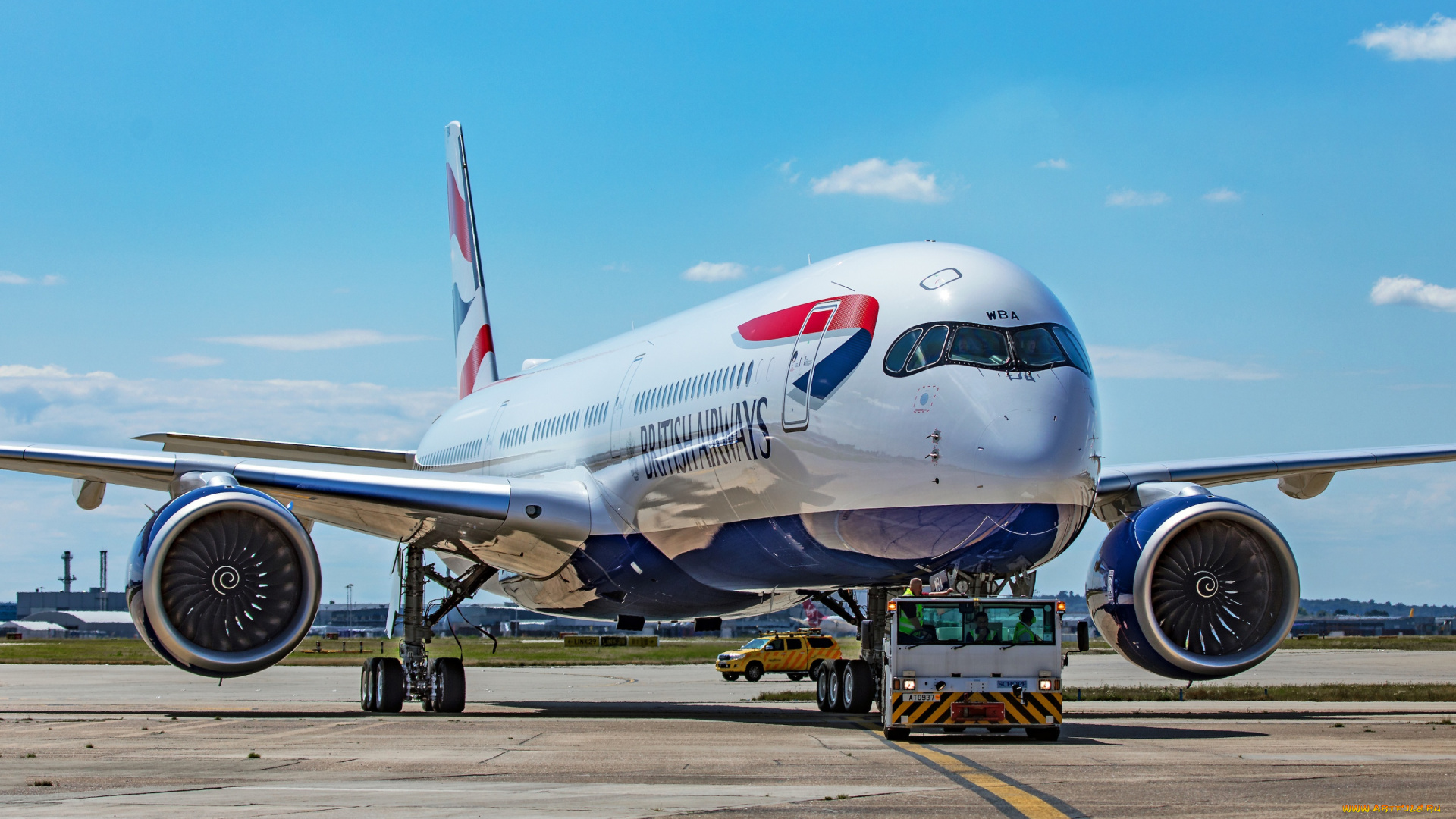 airbus, a350, xwb, авиация, пассажирские, самолёты, airbus, a350, xwb, british, airways, пассажирский, лайнер, самолет, в, аэропорту, авиаперелет, великобритания
