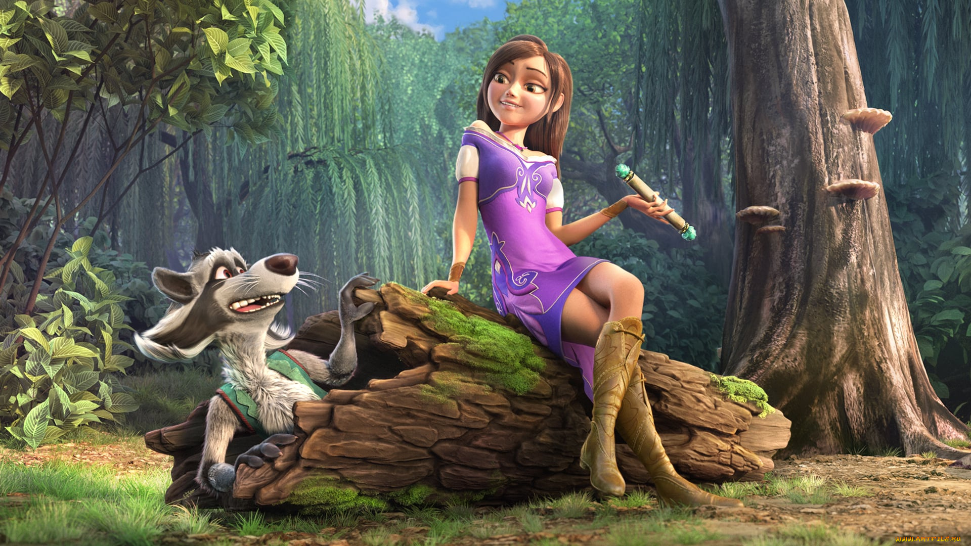 мультфильмы, клара, и, волшебный, дракон, клара, и, волшебный, дракон