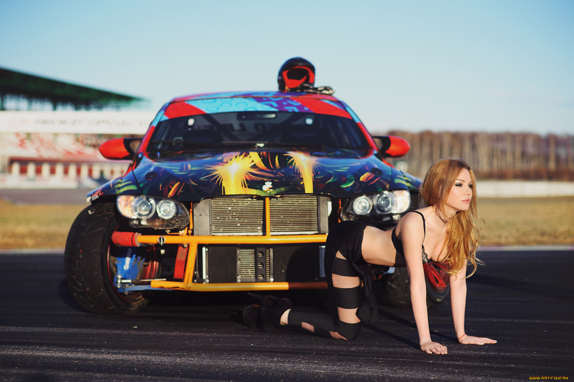 автомобили, -авто, с, девушками, красивая, девушка