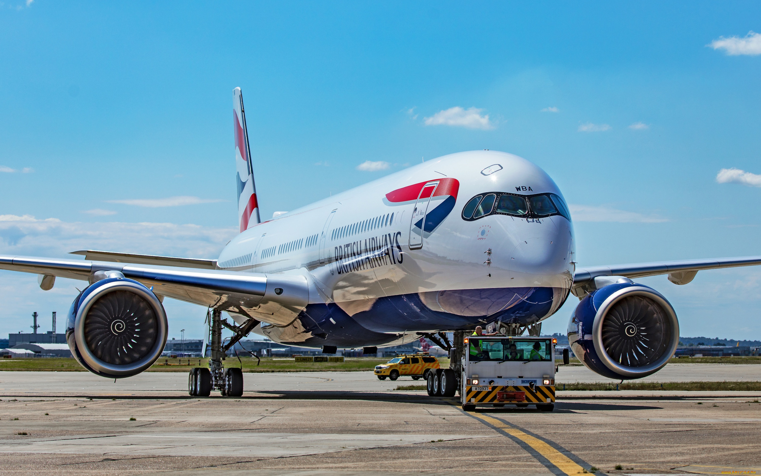 airbus, a350, xwb, авиация, пассажирские, самолёты, airbus, a350, xwb, british, airways, пассажирский, лайнер, самолет, в, аэропорту, авиаперелет, великобритания